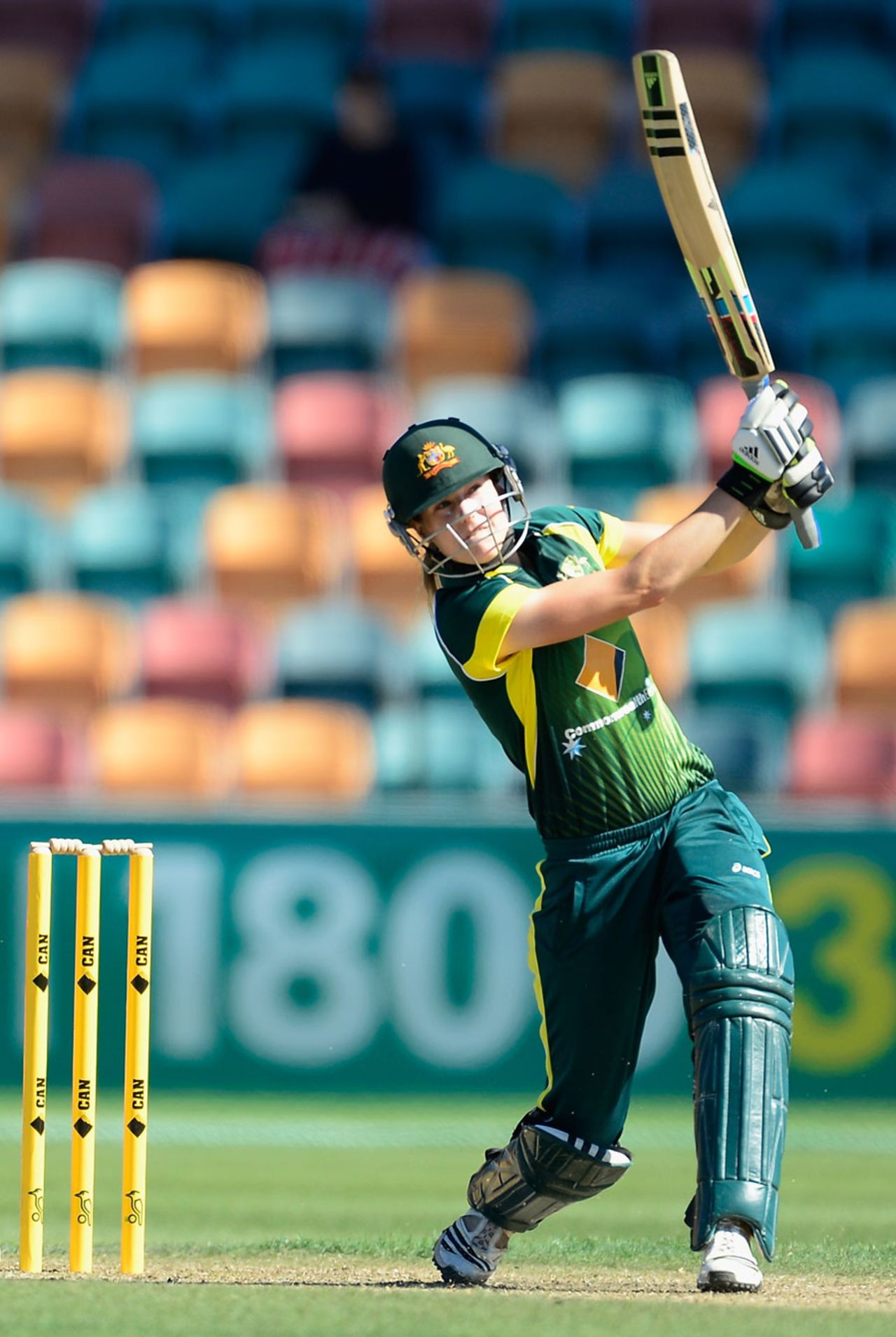 Ellyse Perry hit a matchwinning 90 off 95 balls, Australia v England, 3rd ODI, Hobart, January 26, 2014