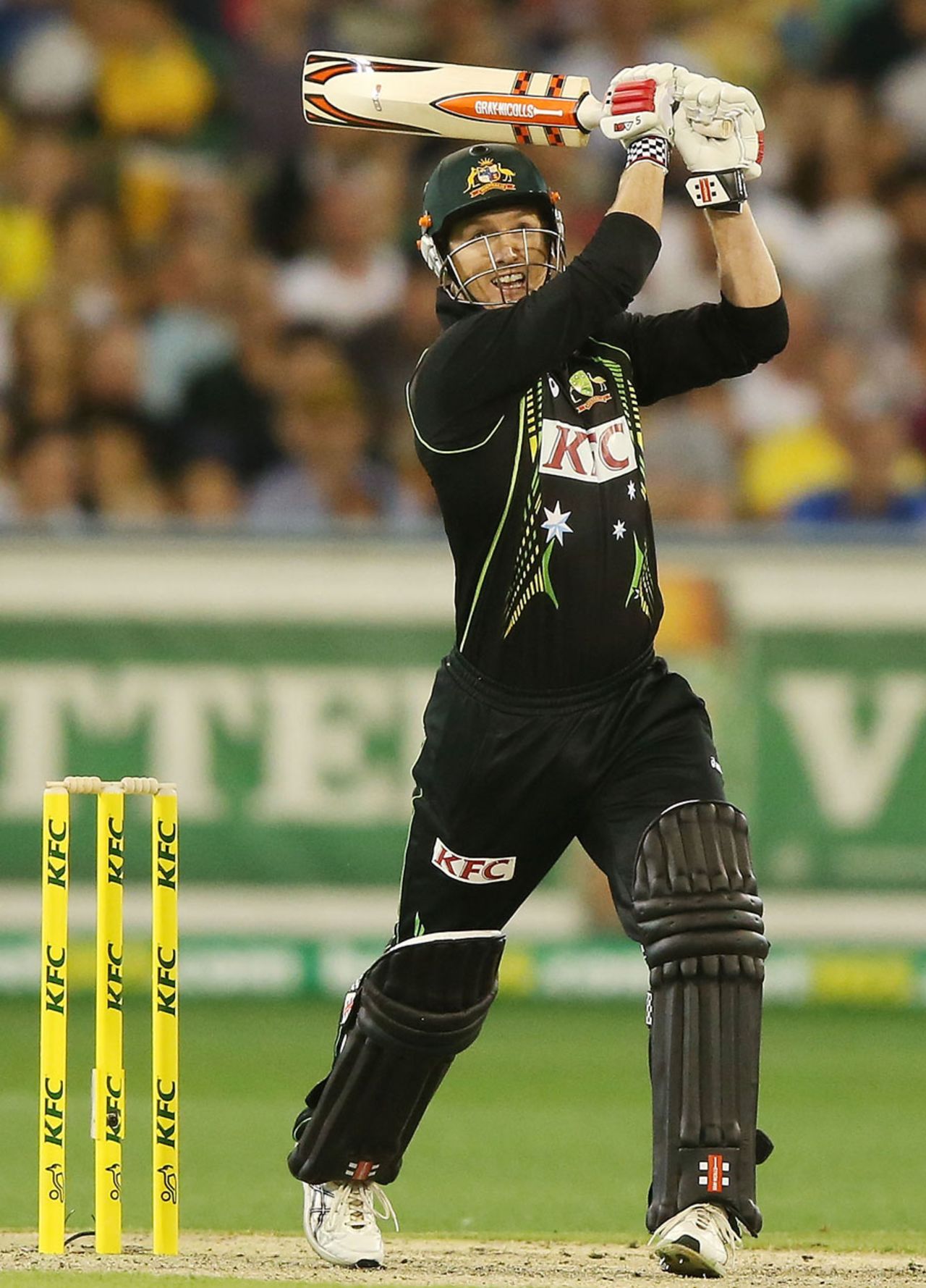 George Bailey swung his way back into form, Australia v England, 2nd T20, Melbourne, January 31, 2014