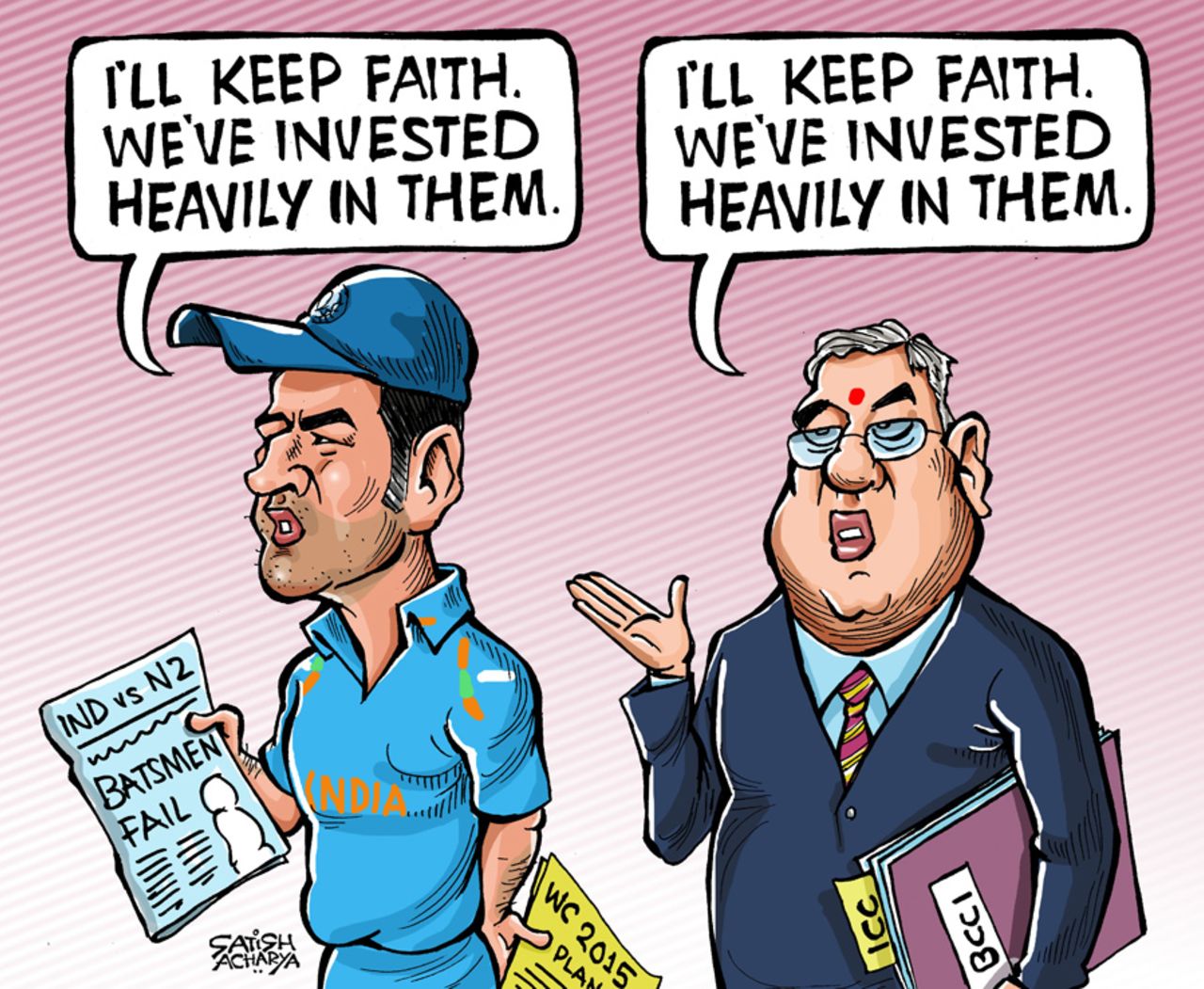 Cartoon: The investment