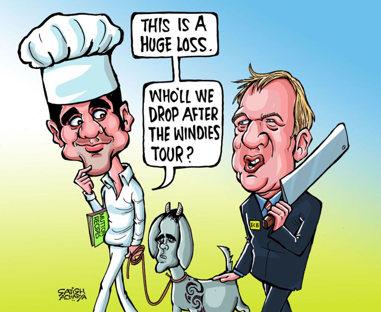 Cartoon: The scapegoat