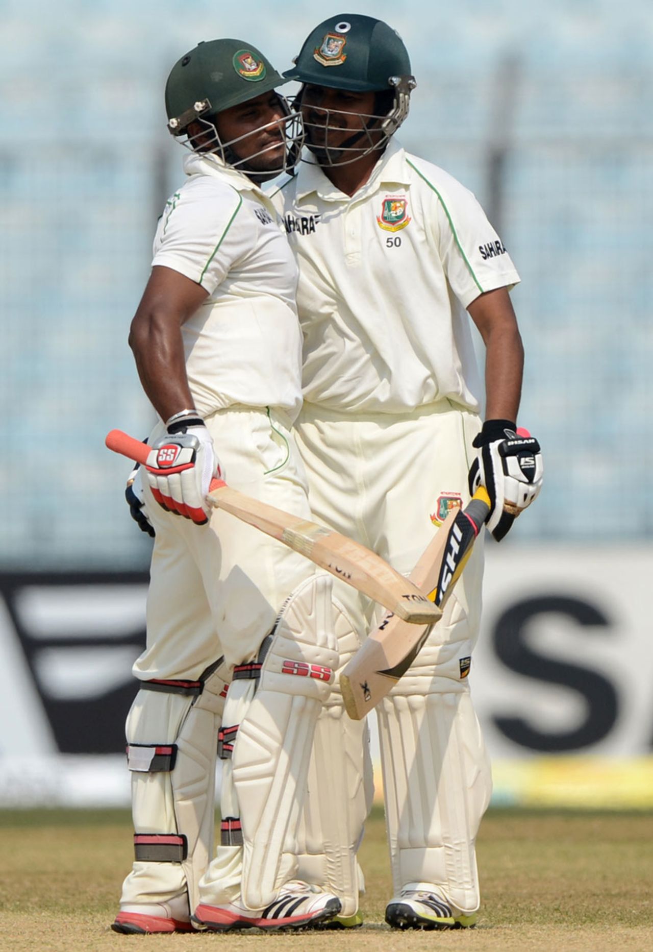 Imrul Kayes and Shamsur Rahman added 232 for the second wicket, Bangladesh v Sri Lanka, 2nd Test, Chittagong, 3rd day, February 6, 2014