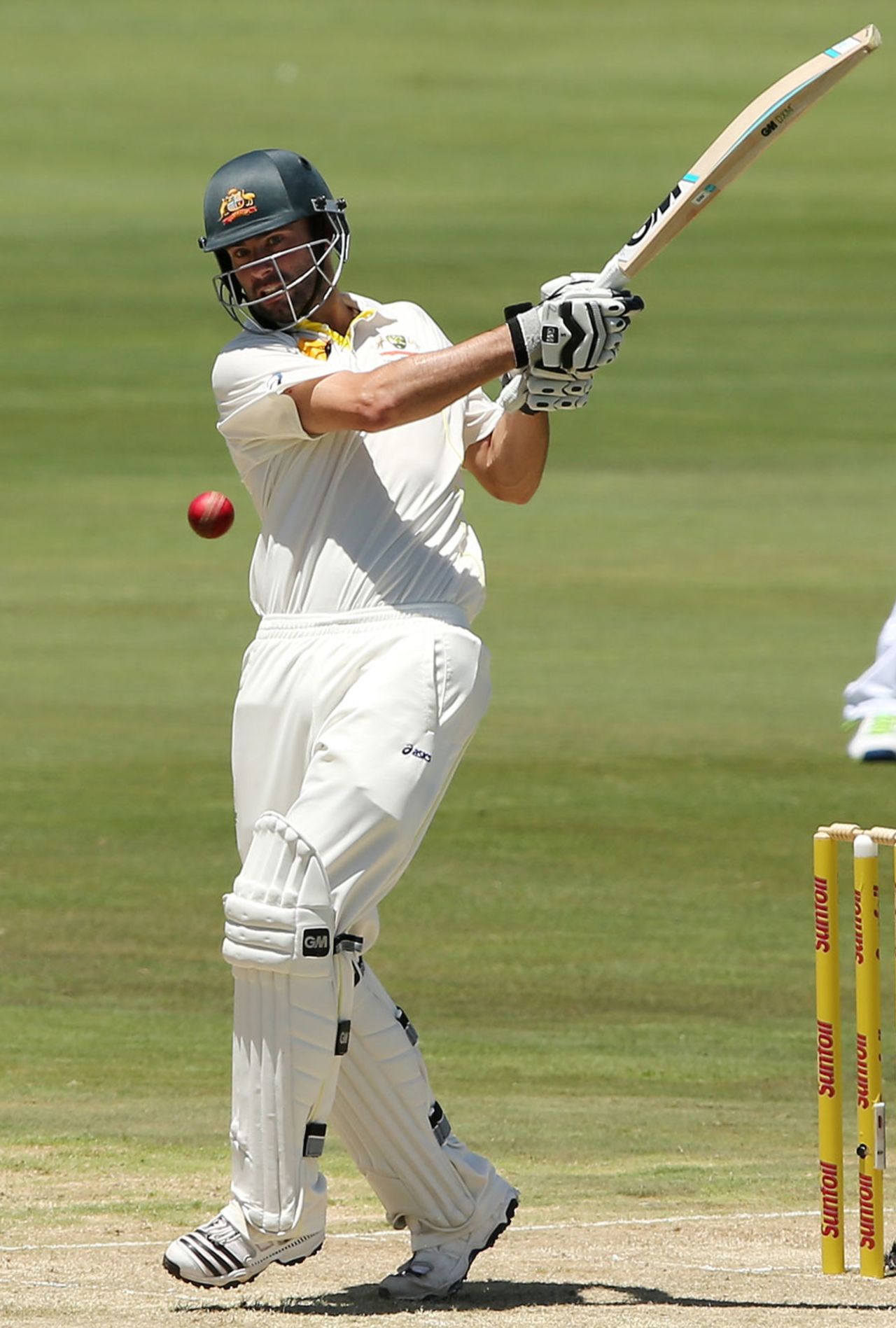 Alex Doolan played some attractive shots but fell on the pull, South Africa v Australia, 1st Test, Centurion, 1st day, February 12, 2014