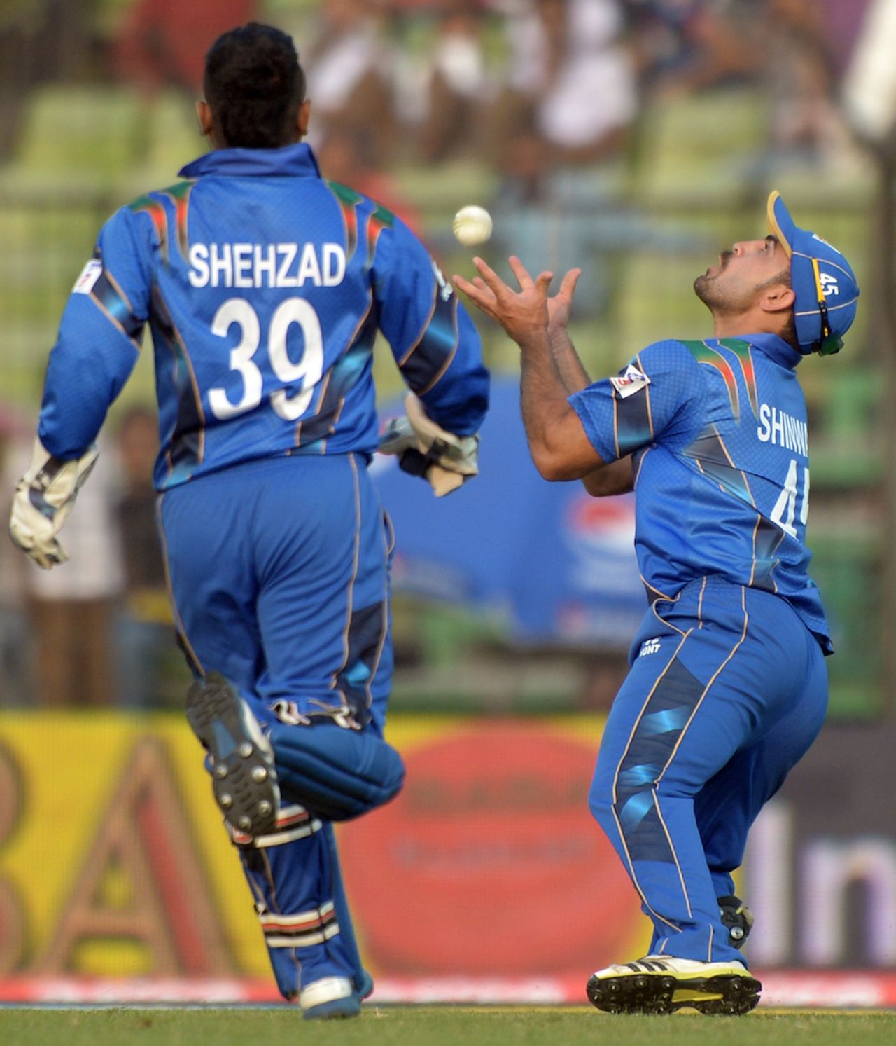 Samiullah Shenwari dropped Umar Akmal when he was on 28, Afghanistan v Pakistan, Asia Cup 2014, Fatullah, February 27, 2014