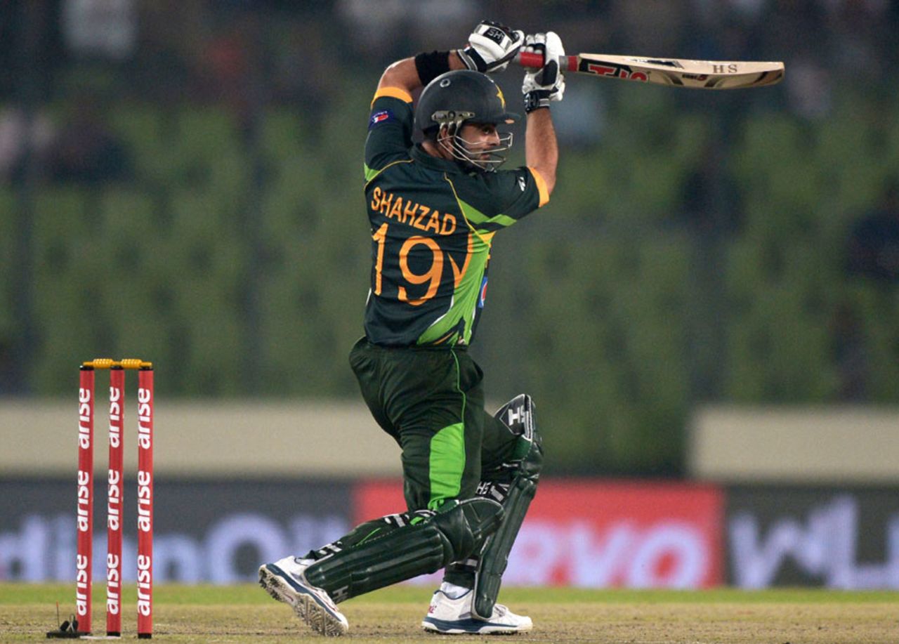 Ahmed Shehzad gave Pakistan a fast start, India v Pakistan, Asia Cup, Mirpur, March 2, 2014