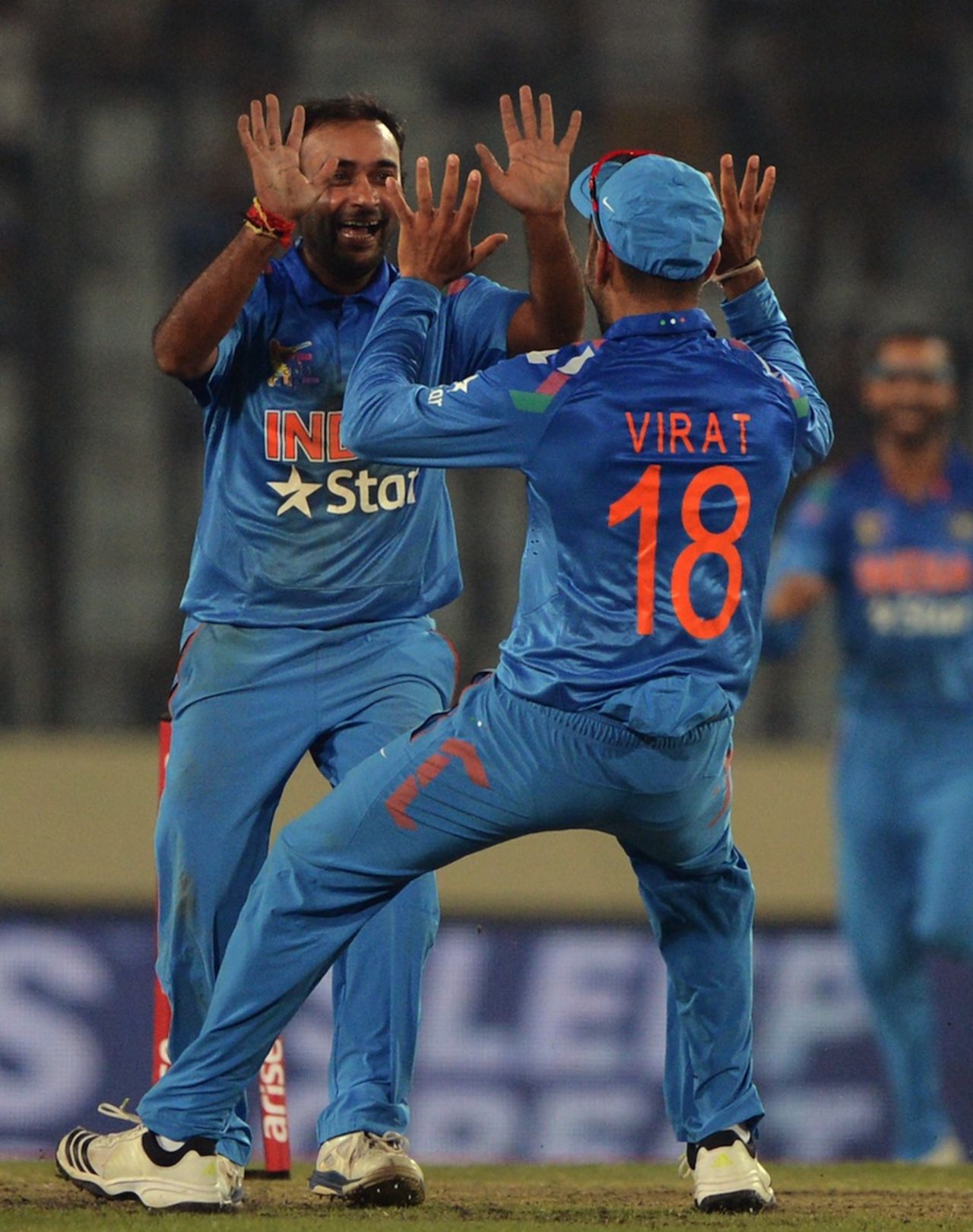 Amit Mishra bowled a parsimonious spell for two wickets, India v Pakistan, Asia Cup, Mirpur, March 2, 2014