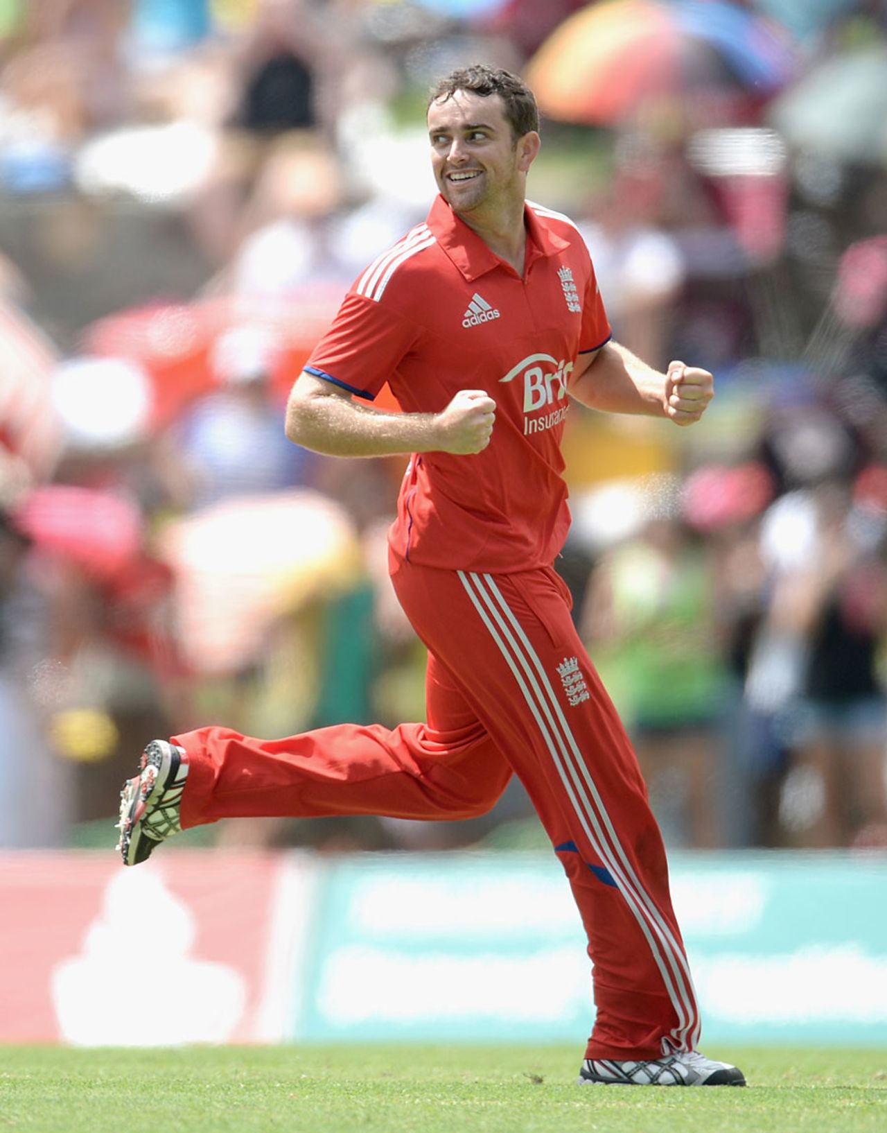 Stephen Parry claimed three wickets on his debut, West Indies v England, 2nd ODI, North Sound, March 2, 2014