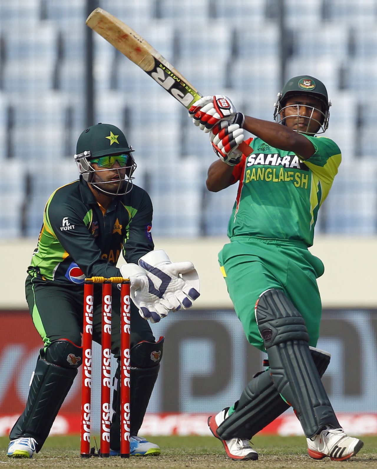 Imrul Kayes put up a 150-run stand for the first wicket, Bangladesh v Pakistan, Asia Cup, Mirpur, March 4, 2014