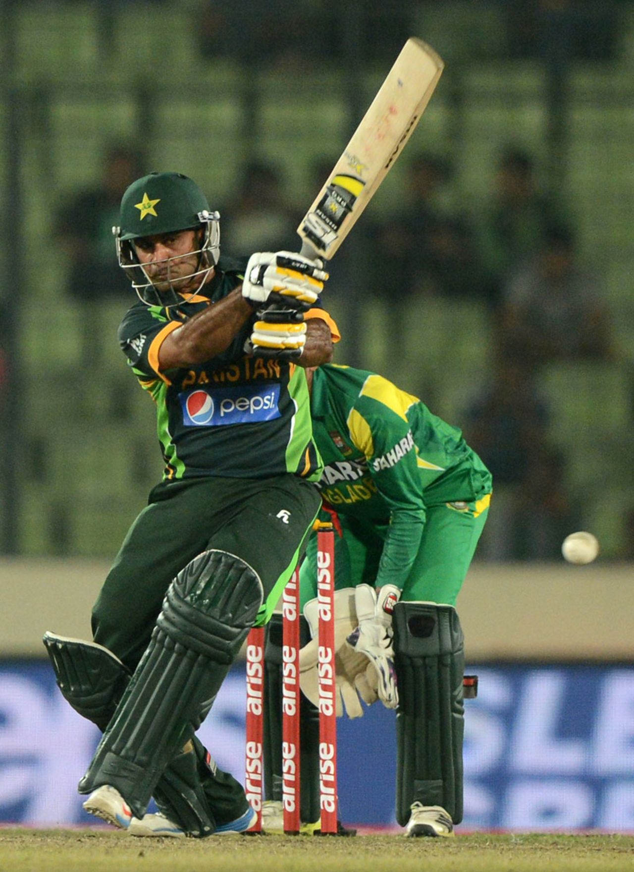 Mohammad Hafeez scored 52, Bangladesh v Pakistan, Asia Cup, Mirpur, March 4, 2014