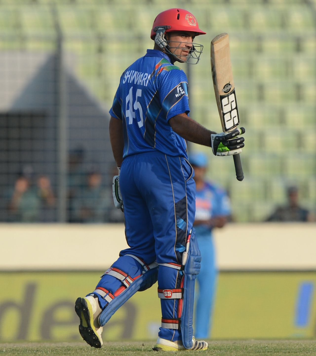 Samiullah Shenwari's half-century lifted Afghanistan to 159, Afghanistan v India, Asia Cup, Mirpur, March 5, 2014