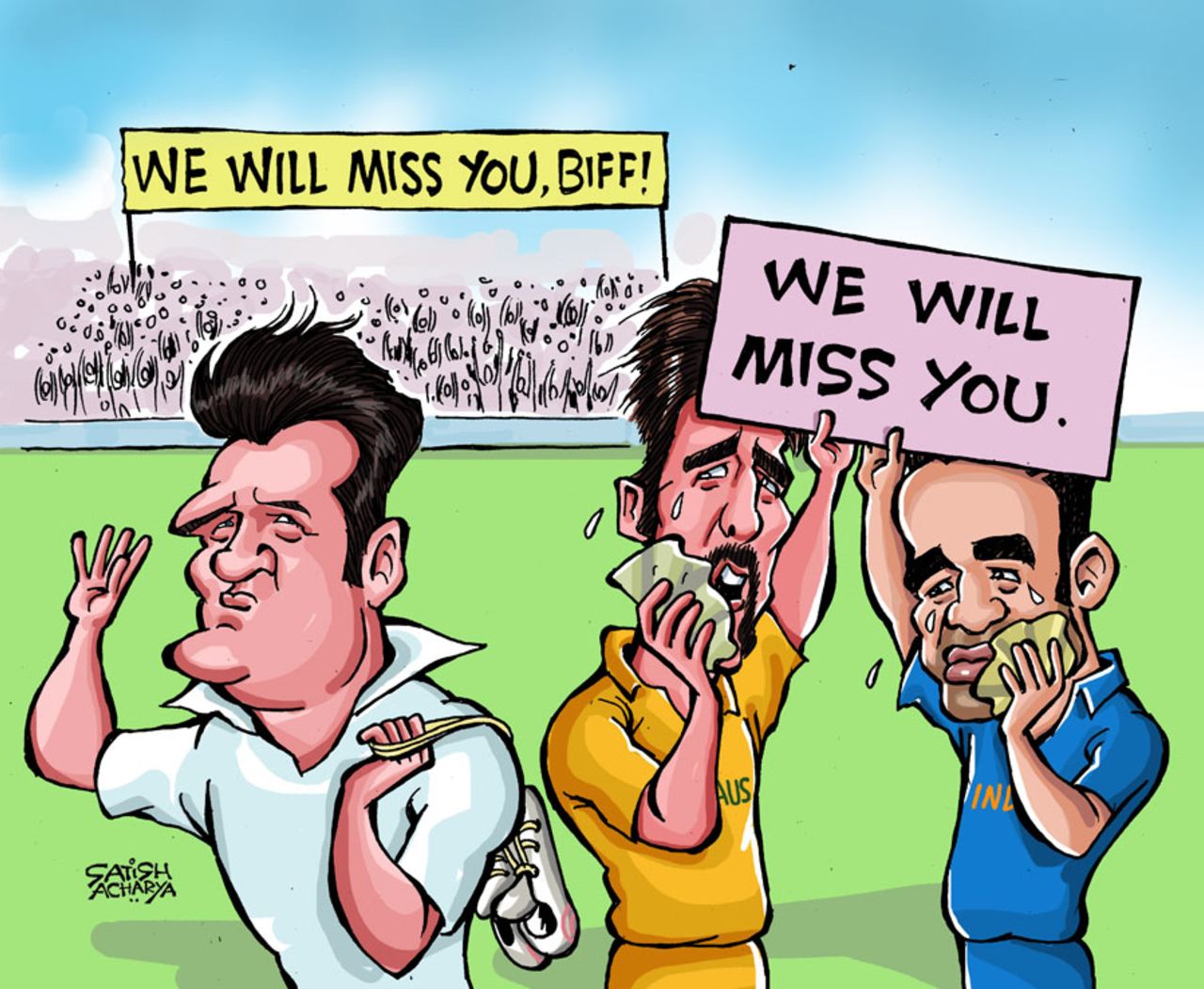 Cartoon: Miss you, Biff