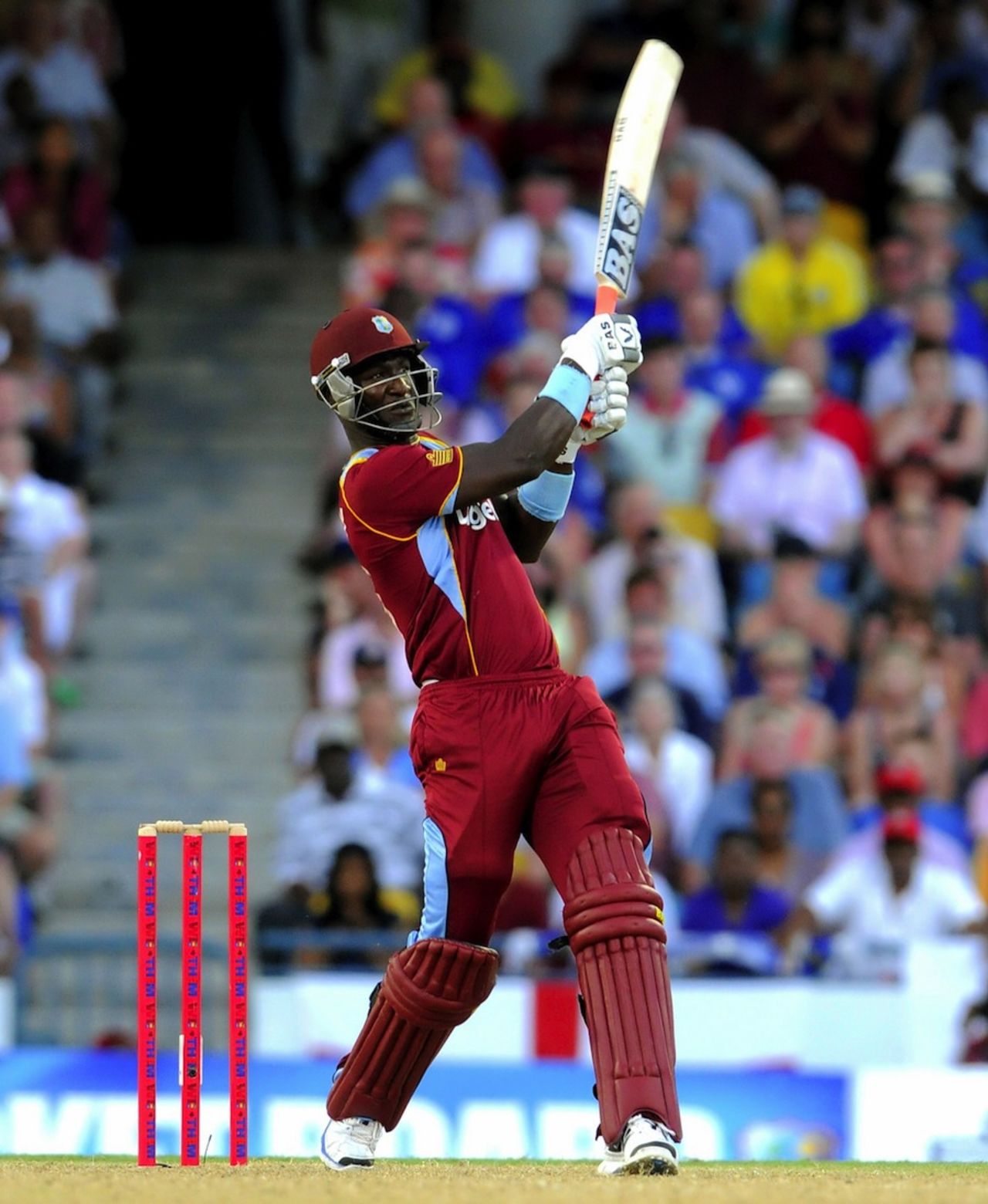 Darren Sammy struck five boundaries in nine deliveries, West Indies v England, 2nd T20, Barbados, March 11, 2014
