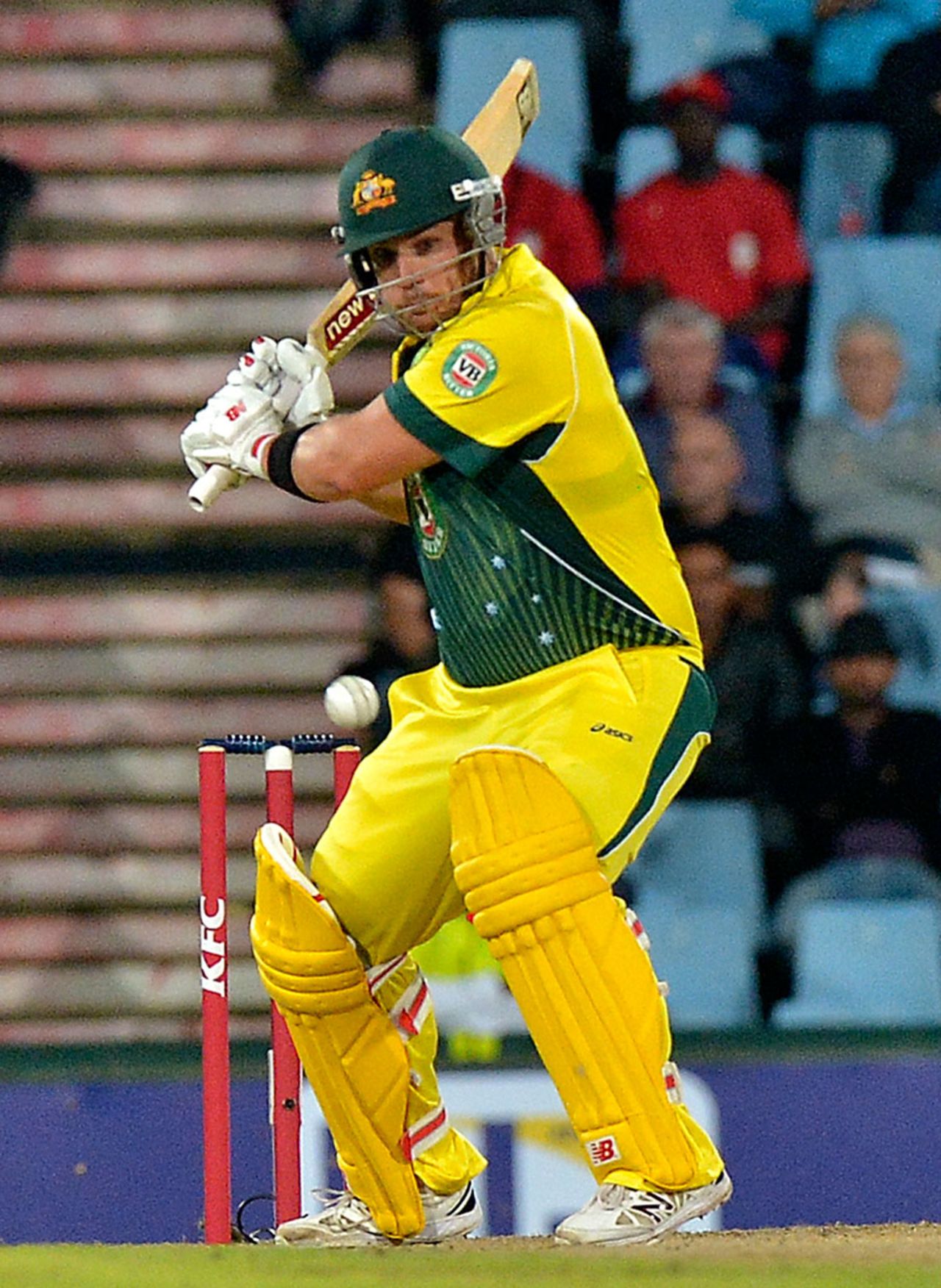 Aaron Finch was severe on anything short, South Africa v Australia, 3rd T20, Centurion, March 14, 2014
