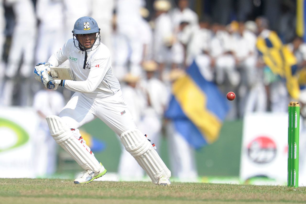 Sanesh de Mel made a century for S Thomas, Royal College v S Thomas, 2nd day, SSC, March 14, 2014