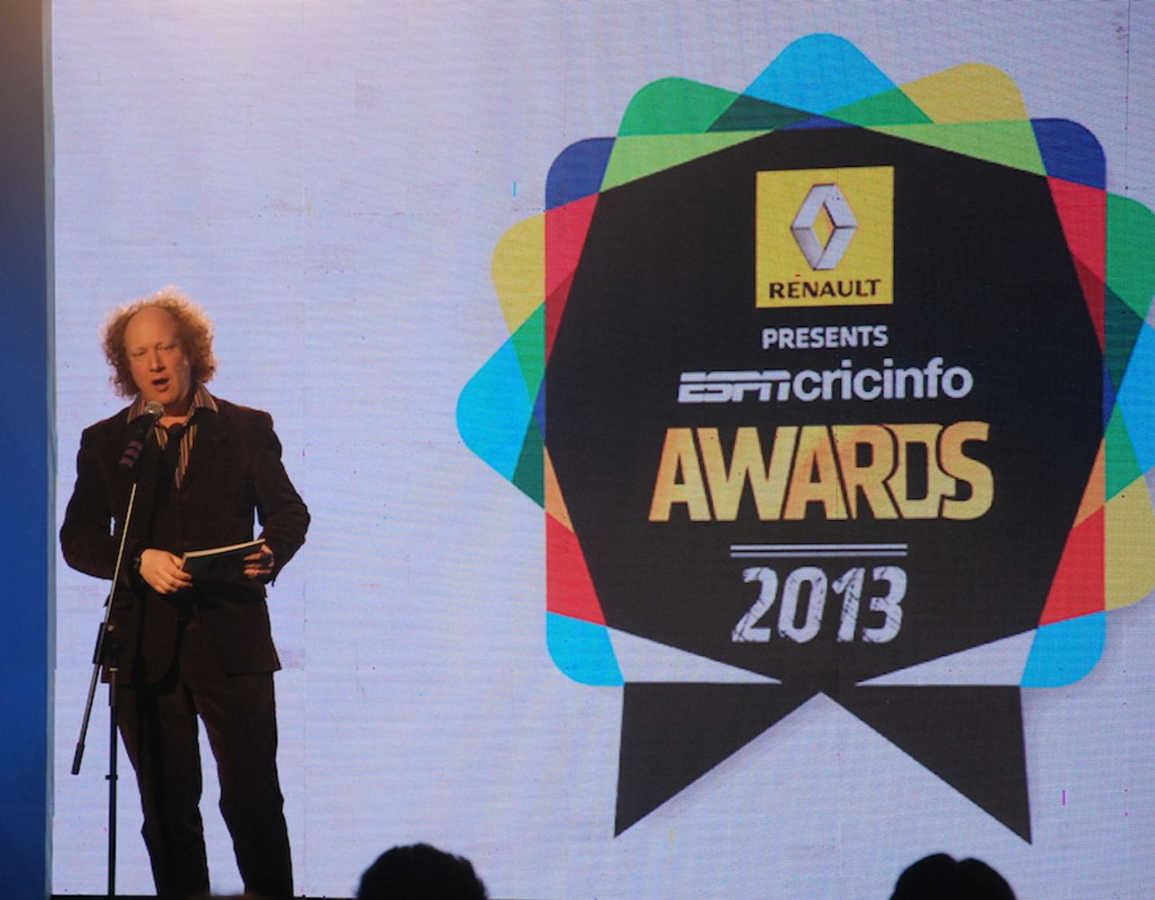 Andy Zaltzman entertained the audience with two rounds of stand-up acts, Mumbai, March 14, 2014