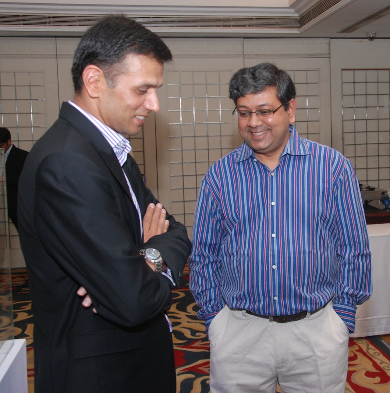 Rahul Dravid in conversation with ESPNcricinfo co-founder Badri Seshadri, Mumbai, March 14, 2014