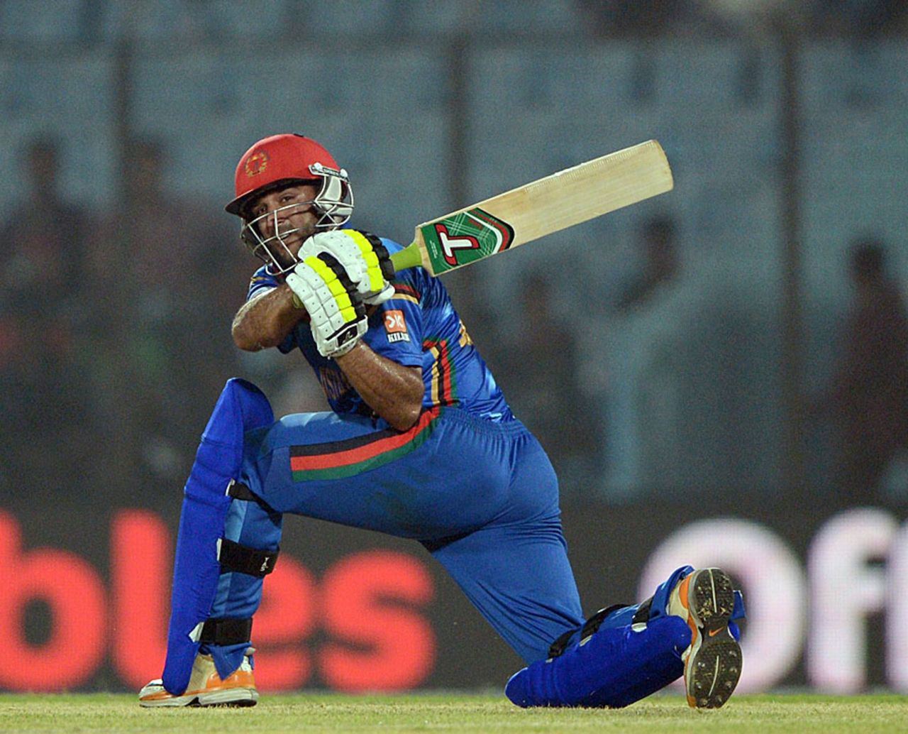 Shafiqullah smashed 51 off just 24 balls, Afghanistan v Hong Kong, World T20, Group A, Chittagong, March 18, 2014