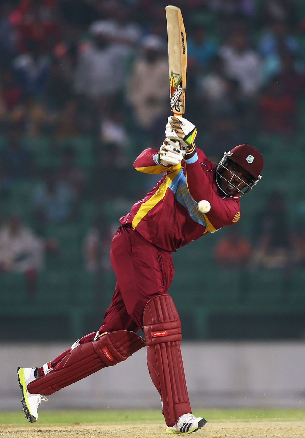 Chris Gayle saw West Indies home easily, England v West Indies, World T20 warm-up, Fatullah, March, 18, 2014
