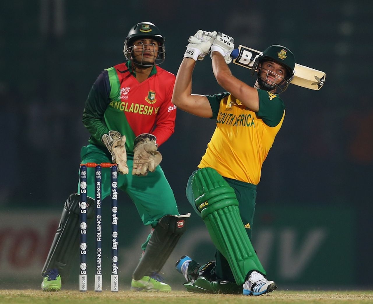 Albie Morkel clouted 27 off 12 balls, Bangladesh A v South Africans, World T20 warm-ups, Fatullah, March 18, 2014