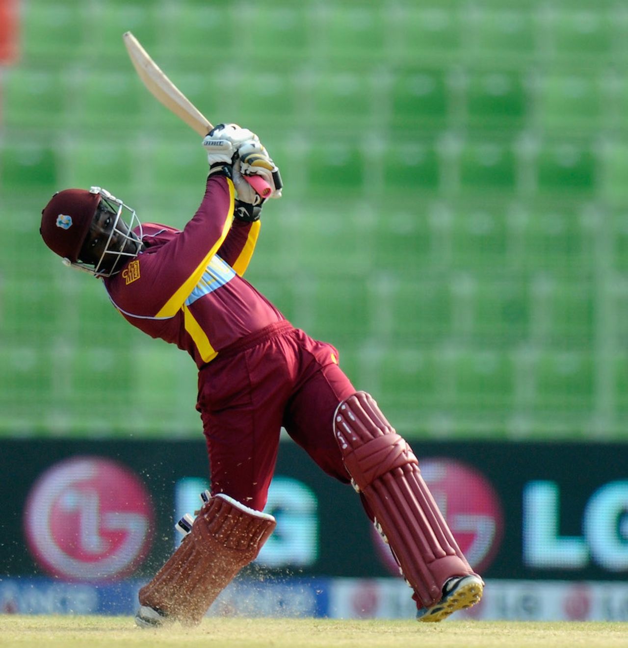 Deandra Dottin top-scored for West Indies with 34, Bangladesh v West Indies, Women's World T20, Group B, Sylhet, March 26, 2014 