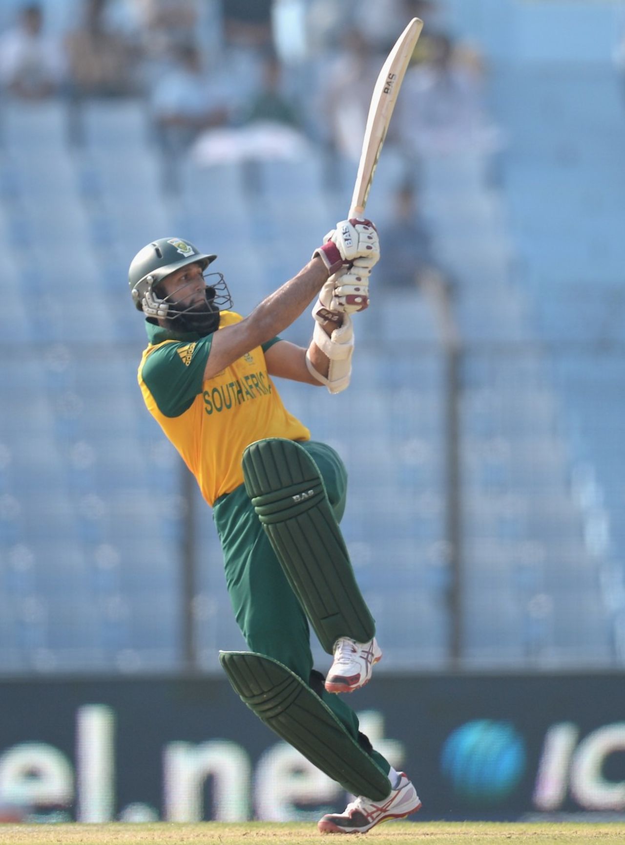 Hashim Amla scored 43 off 22 balls, Netherlands v South Africa, World T20, Group 1, Chittagong, March 27, 2014