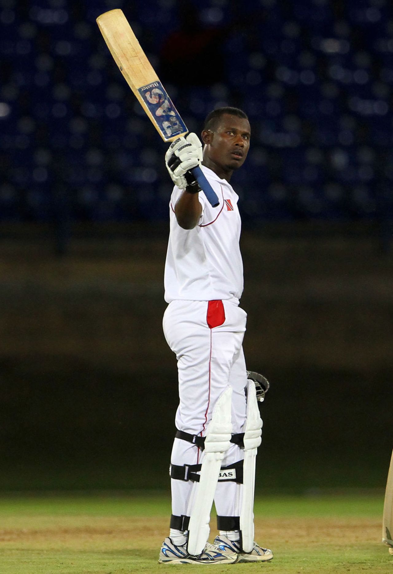Jason Mohammed is not out on a career-best 149, Trinidad & Tobago v Combined Campuses and Colleges, Regional Four Day Competition, Port of Spain, March 28, 2014, Day 1