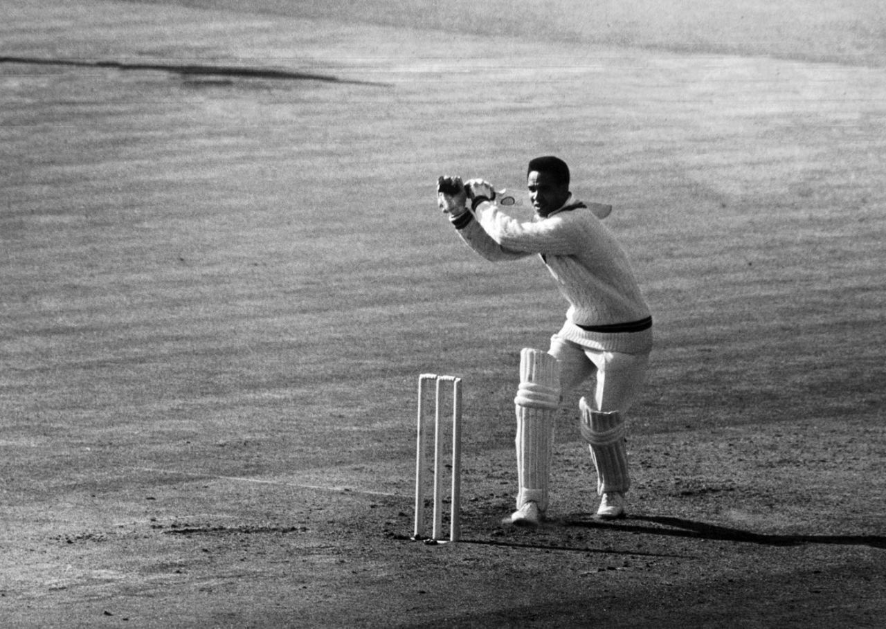 Garry Sobers hooks on his way to 102, England v West Indies, 4th Test, Headingley, 1st day, July 25, 1963