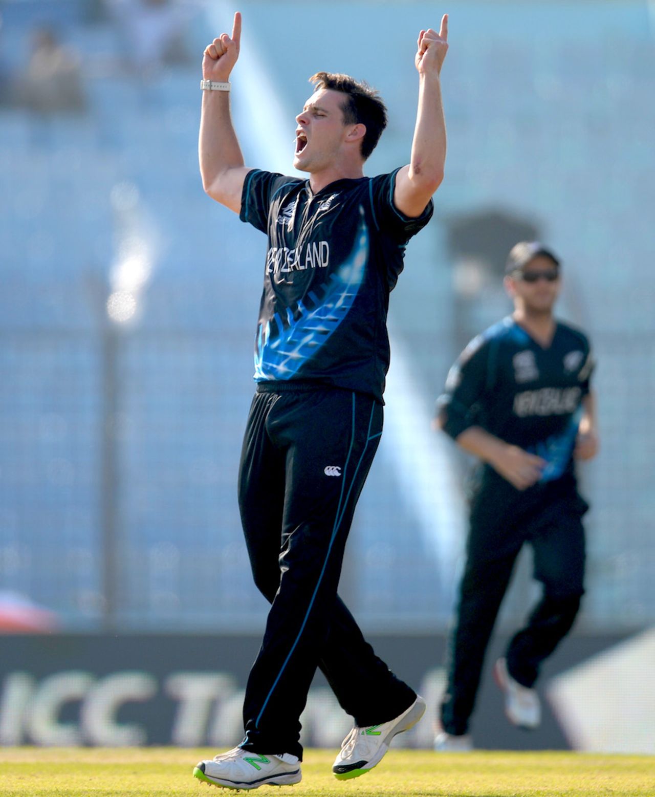 Mitchell McClenaghan struck in his first over, Netherlands v New Zealand, World T20, Group 1, Chittagong, March 29, 2014