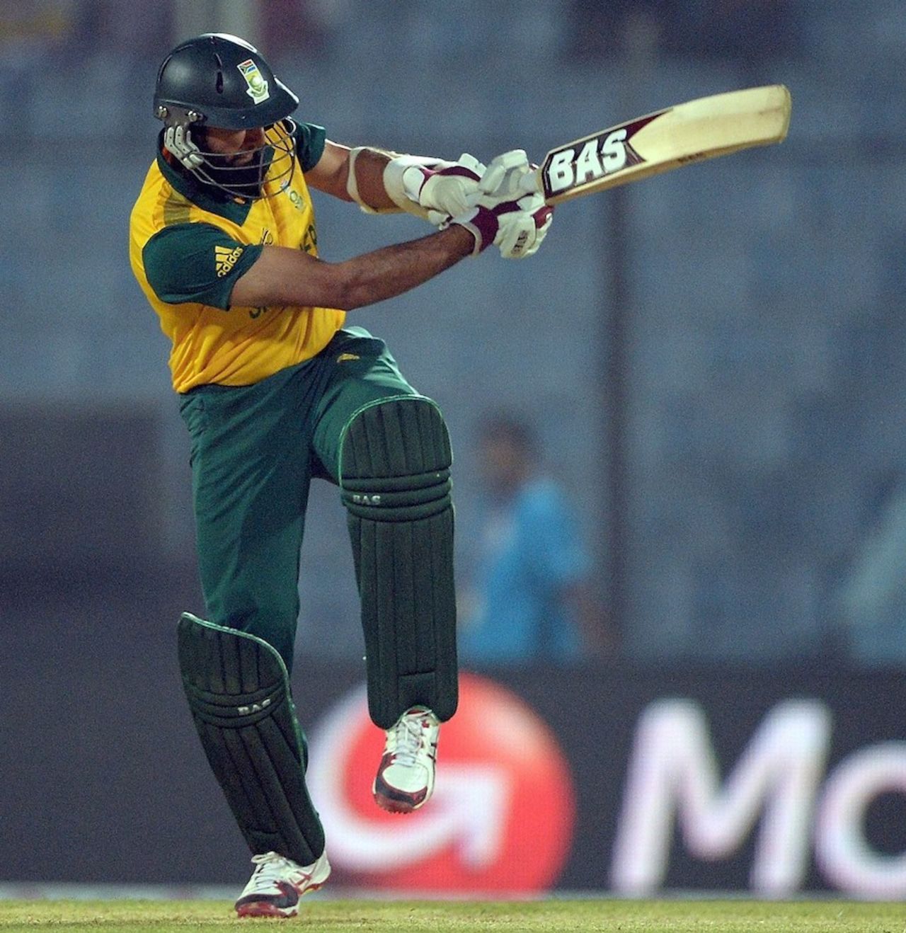 Hashim Amla flicks one off his hips, England v South Africa, World Twenty20 2014, Group 1, Chittagong, March 29, 2014