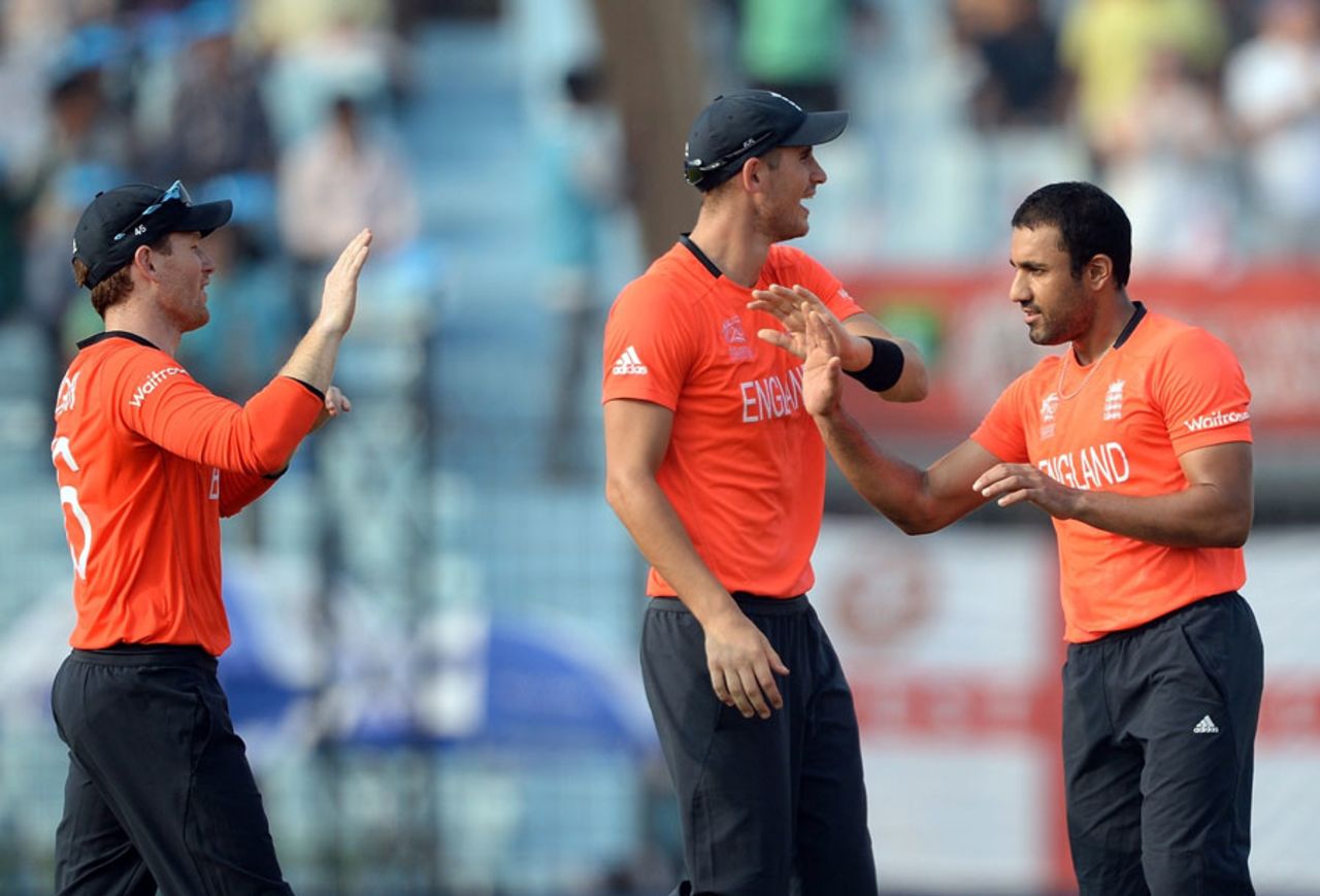 Ravi Bopara picked up a wicket and was quite miserly, England v Netherlands, World T20, Group 1, Chittagong, March 31, 2014