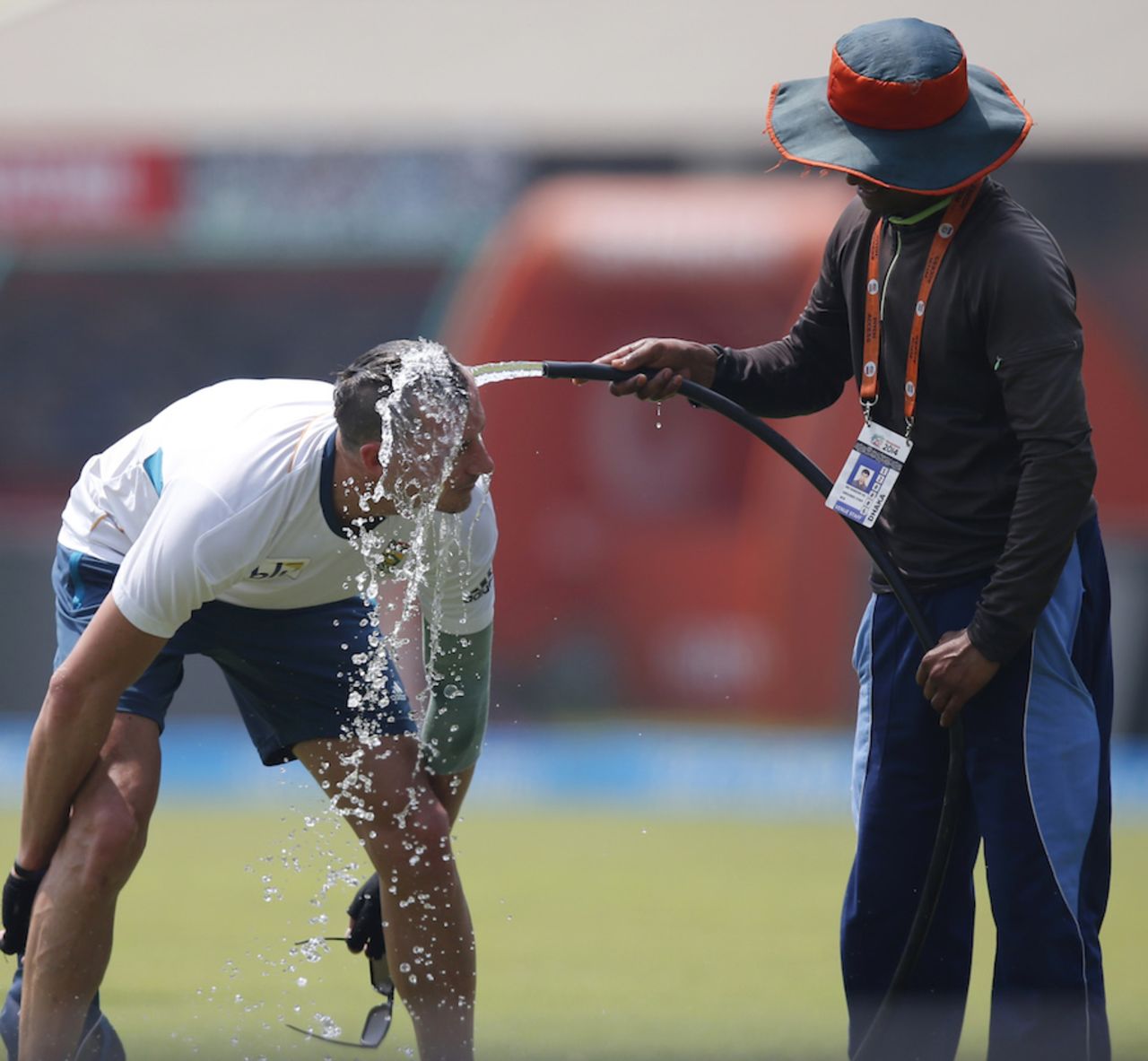 No holds barred: Dale Steyn's approach to beat the Dhaka heat, Dhaka, April 1, 2014