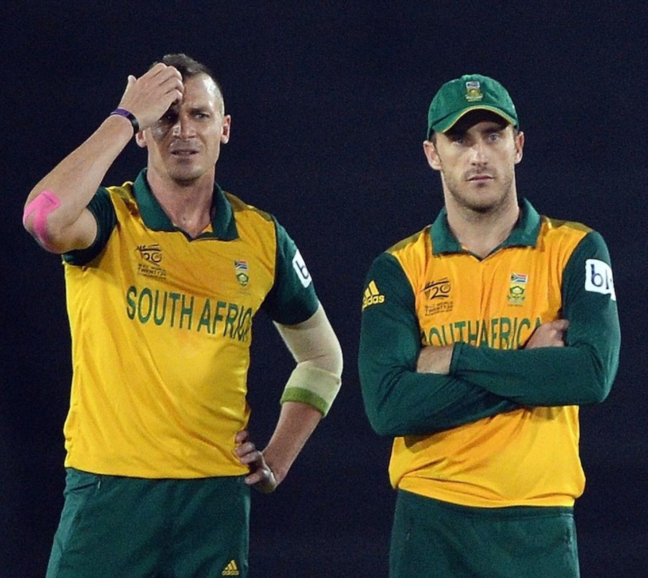 Dale Steyn and Faf du Plessis ran out of ideas, India v South Africa, World T20, semi-final, Mirpur, April 4, 2014