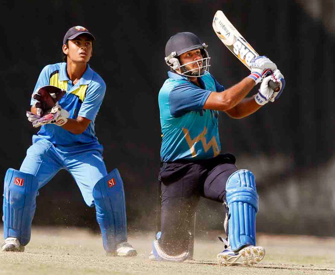 Guntashveer Singh's 65 off 44 balls took Haryana to victory, Jharkhand v Haryana, Syed Mushtaq Ali Trophy, Rajkot, April 10, 2014
