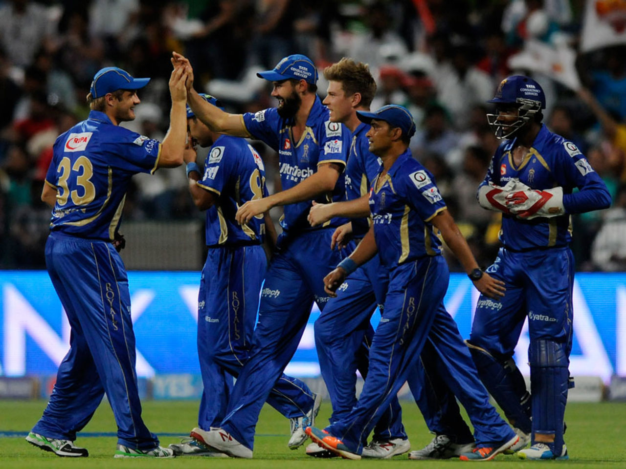 Shane Watson managed his bowlers quite well, Sunrisers Hyderabad v Rajasthan Royals, IPL 2014, Abu Dhabi, April 18, 2014
