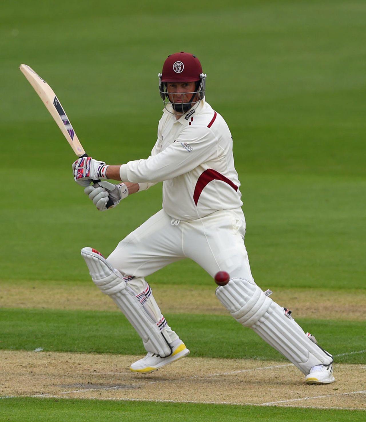 Marcus Trescothick made his first hundred since 2012, Sussex v Somerset, County Championship, Division One, Hove, April 28, 2014