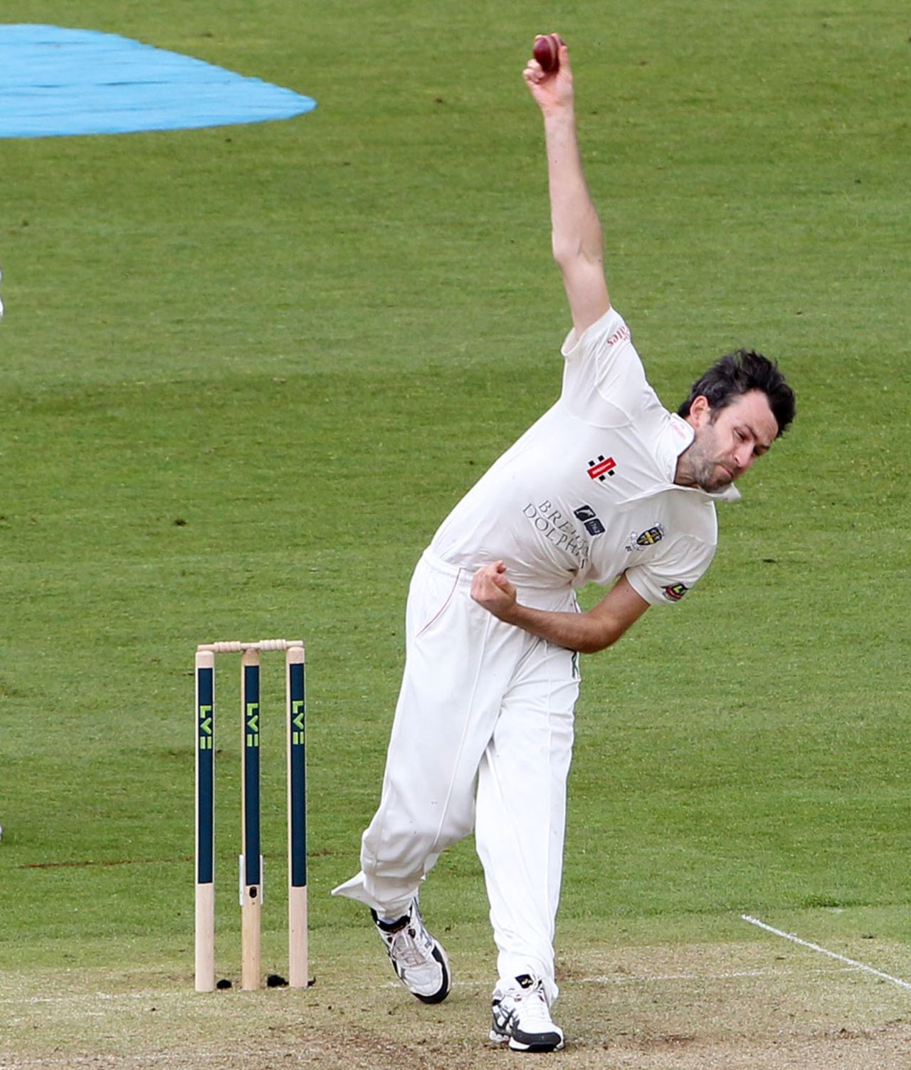 Graham Onions was kept quiet on the opening morning, Durham v Yorkshire, County Championship, Division One, Chester-le-Street, 1st day, May 4, 2014