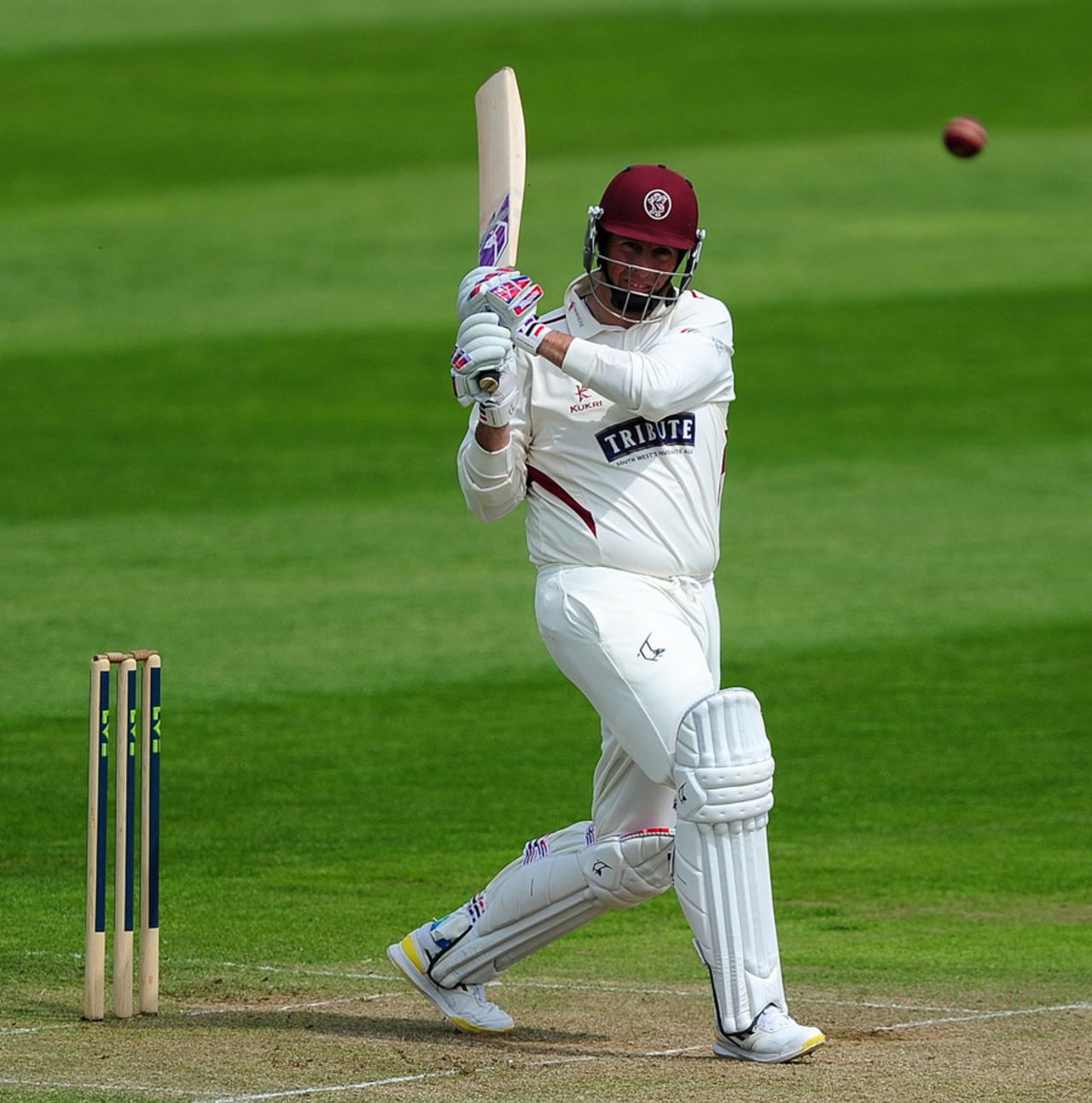 Marcus Trescothick was given an early life and made 72, Somerset v Nottinghamshire, County Championship, Division One, Taunton, 2nd day, May 5, 2014