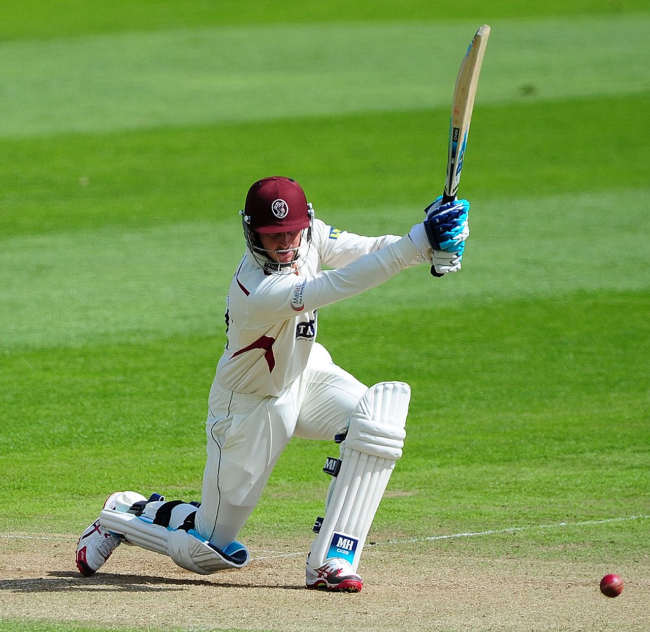 Craig Kieswetter failed to make his start into a significant score, Somerset v Nottinghamshire, County Championship, Division One, Taunton, 3rd day, May 6, 2014
