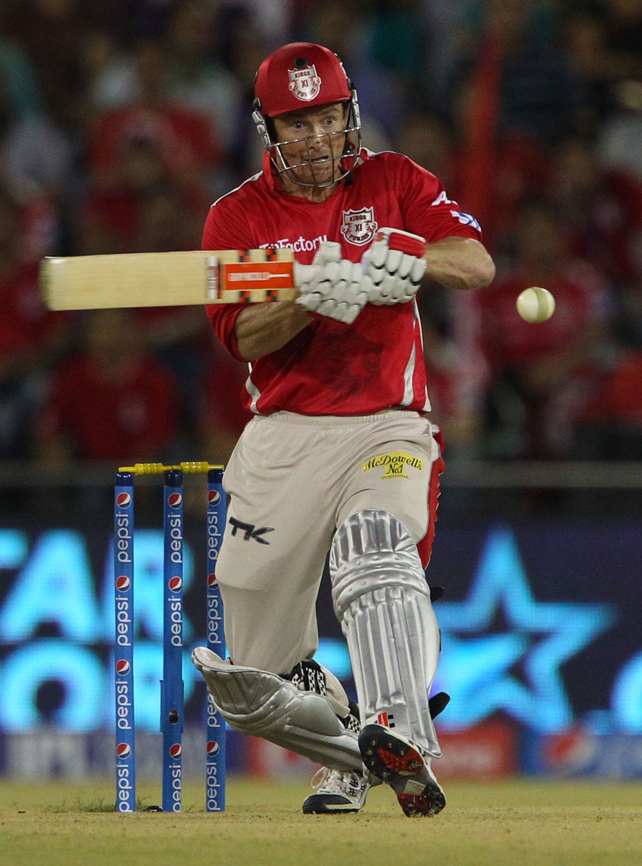 George Bailey added a late surge with a quick 40, Kings XI Punjab v Chennai Super Kings, IPL 2014, Cuttack, May 7, 2014