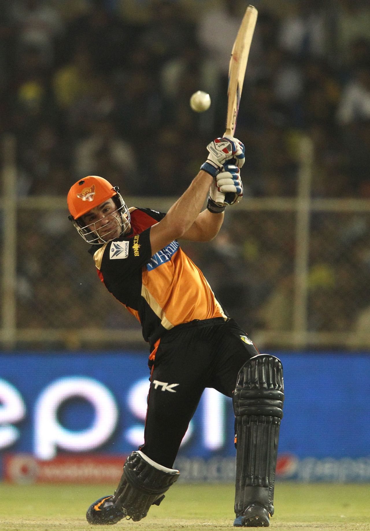 Moises Henriques got his first game of the season, Rajasthan Royals v Sunrisers Hyderabad, IPL, Ahmedabad, May 8, 2014