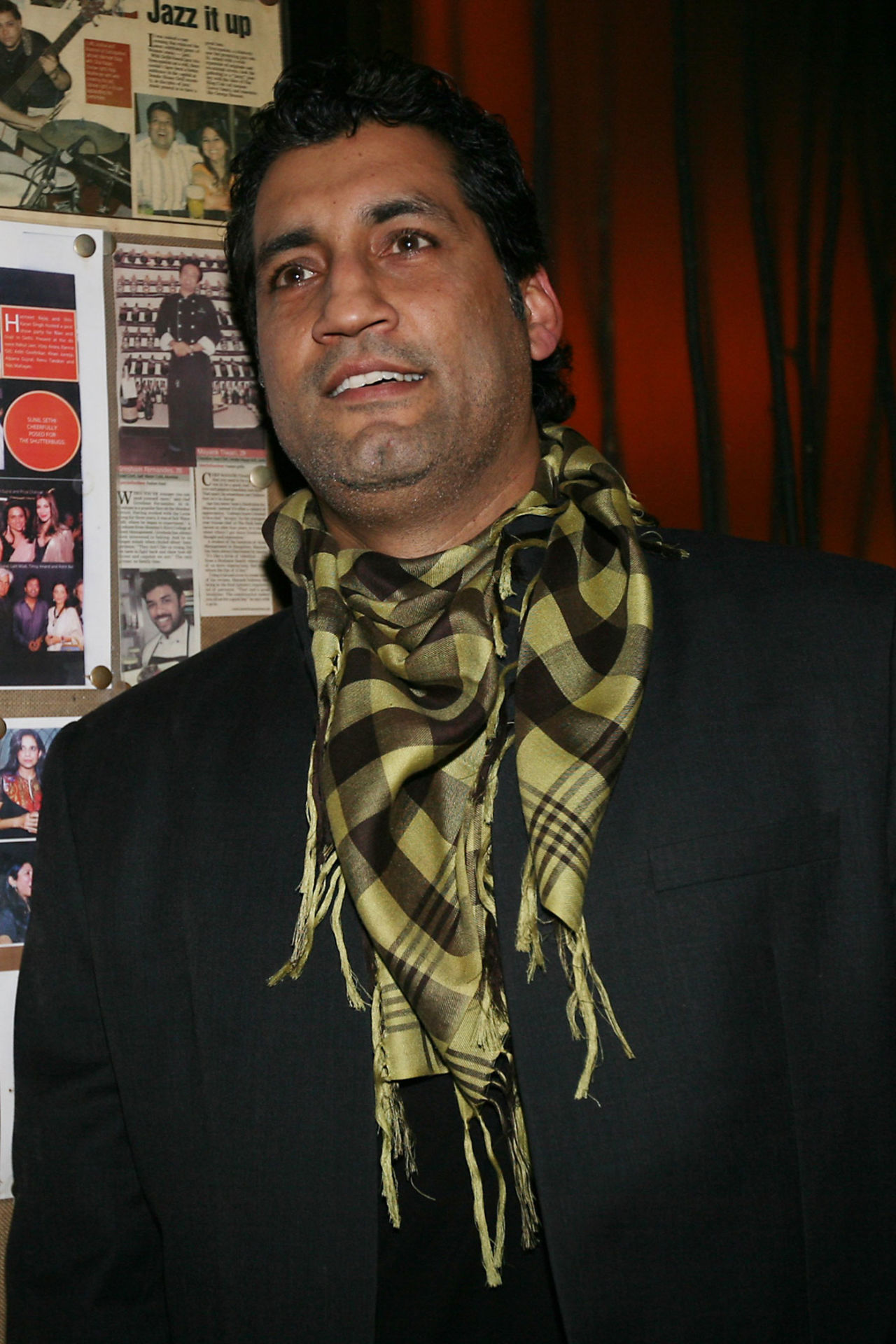 Atul Wassan attends a party in Delhi, December 25, 2009