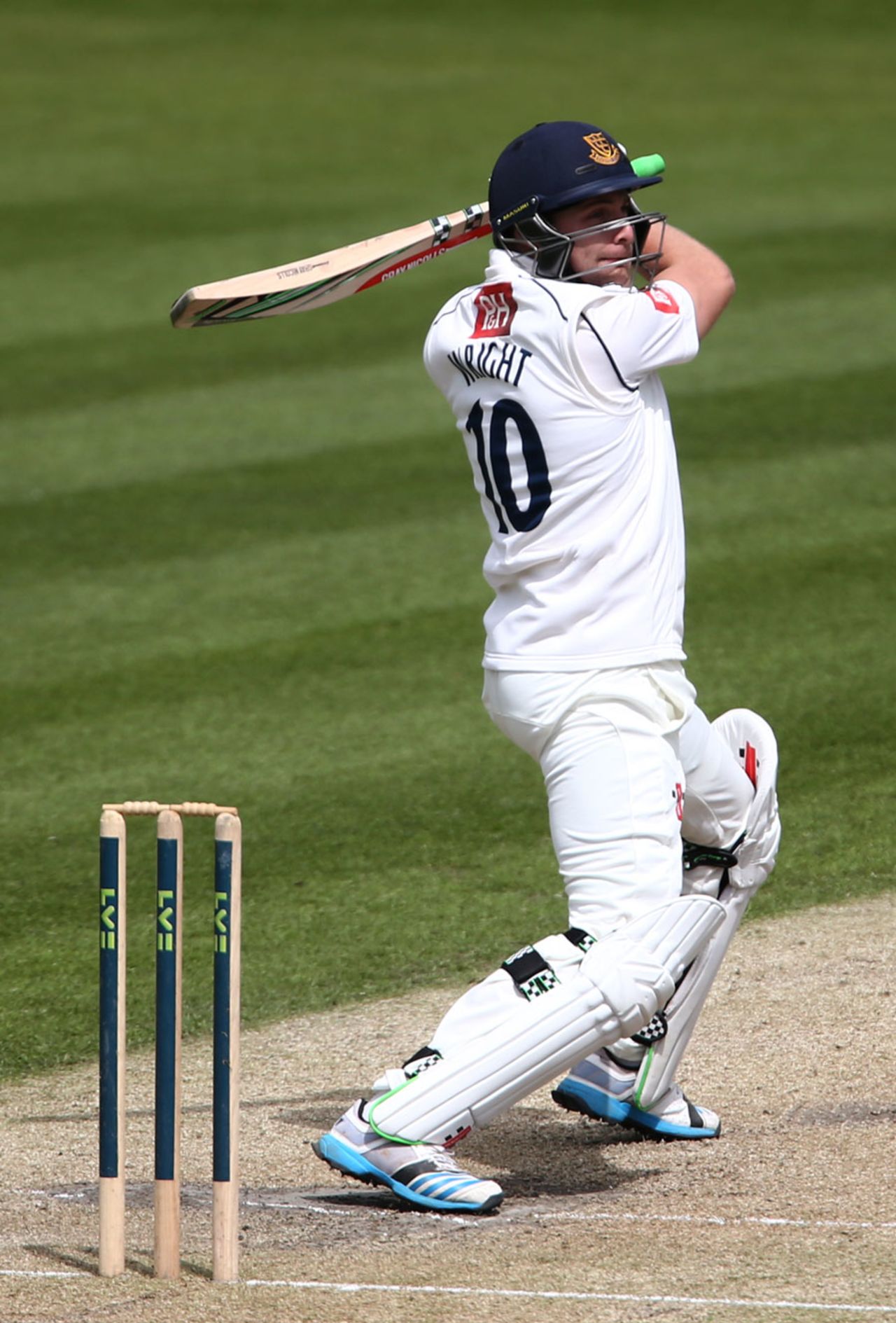 Luke Wright made his highest first-class score of 189, Sussex v Durham, County Championship, Division One, Hove, 2nd day, May 12, 2014