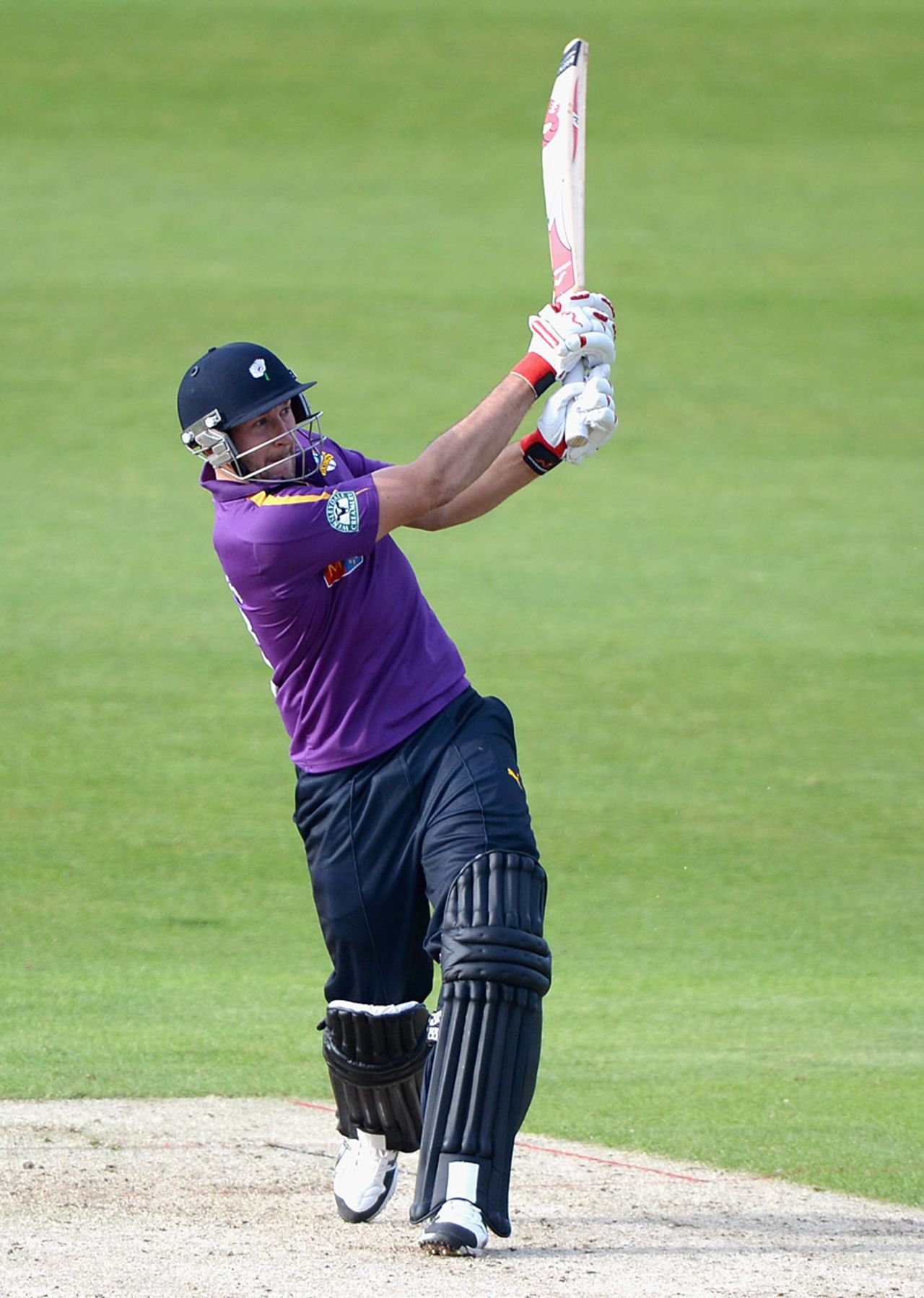 Tim Bresnan swung his way to 34 off 21 balls, Yorkshire v Northamptonshire, NatWest T20 Blast, North Division, Headingley, May 16, 2014