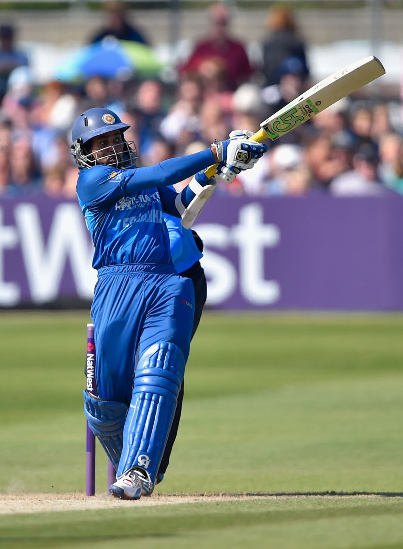 Tillakaratne Dilshan flayed an 18-ball half-century, Sussex v Sri Lankans, Tour match, Hove, May 18, 2014