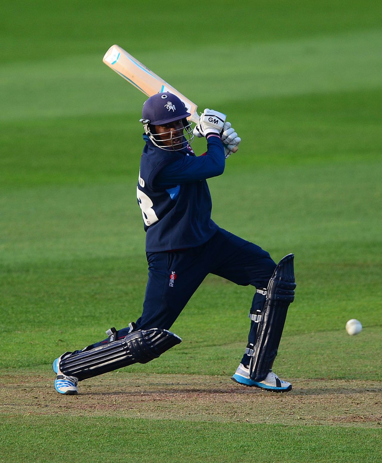 Daniel Bell-Drummond hit 59 off 30 balls, Somerset v Kent, NatWest T20 Blast, South Division, Taunton, May 23, 2014