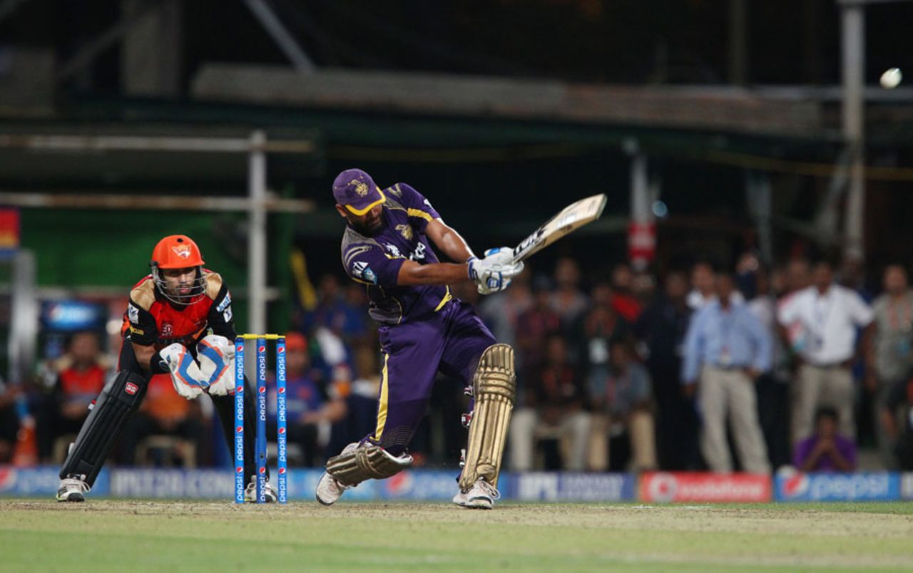Yusuf Pathan struck the fastest IPL fifty, Kolkata Knight Riders v Sunrisers Hyderabad, IPL 2014, Kolkata, May 24, 2014