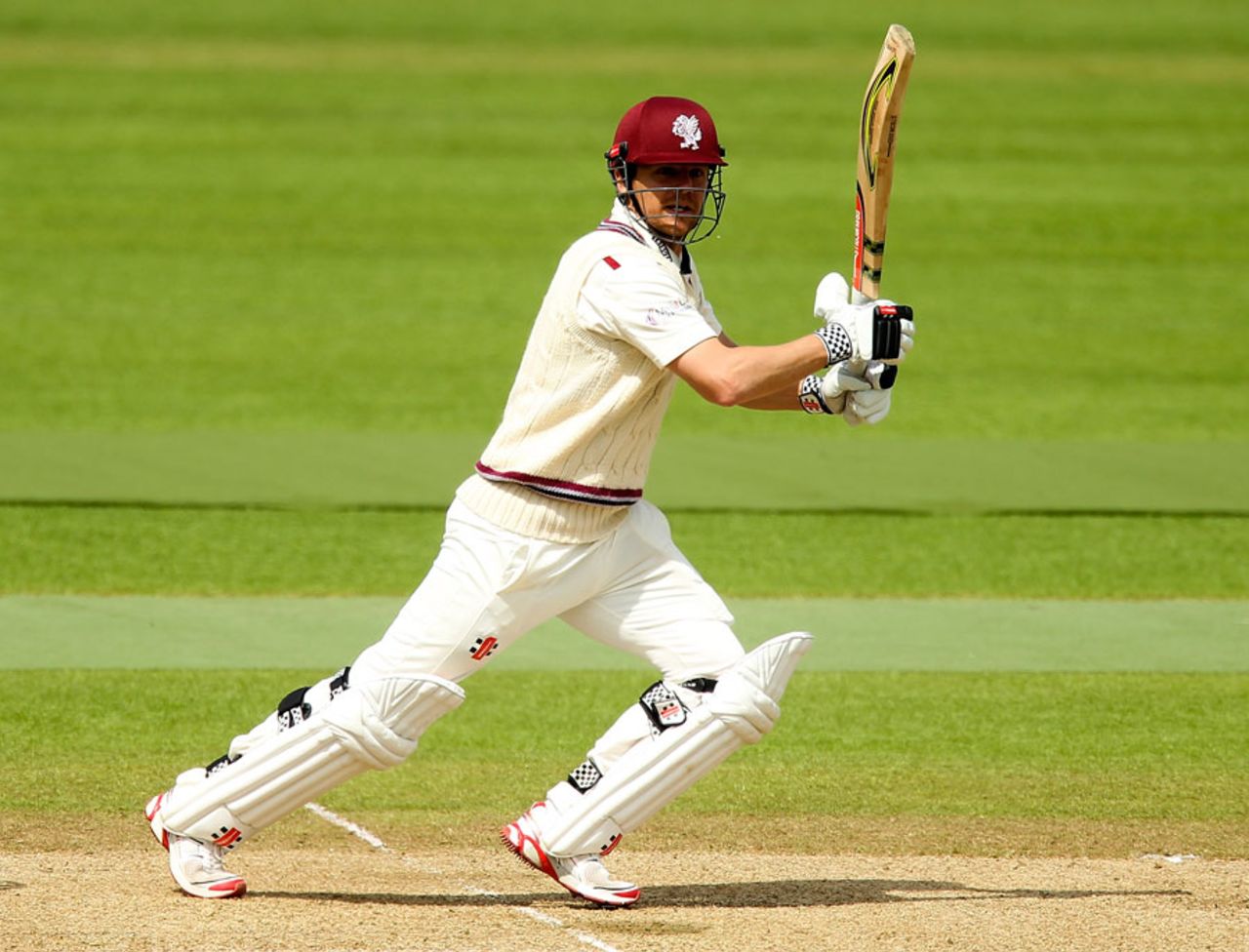 James Hildreth fell two runs short of a hundred, Warwickshire v Somerset, County Championship, Division One, Edgbaston, 2nd day, May 26, 2014