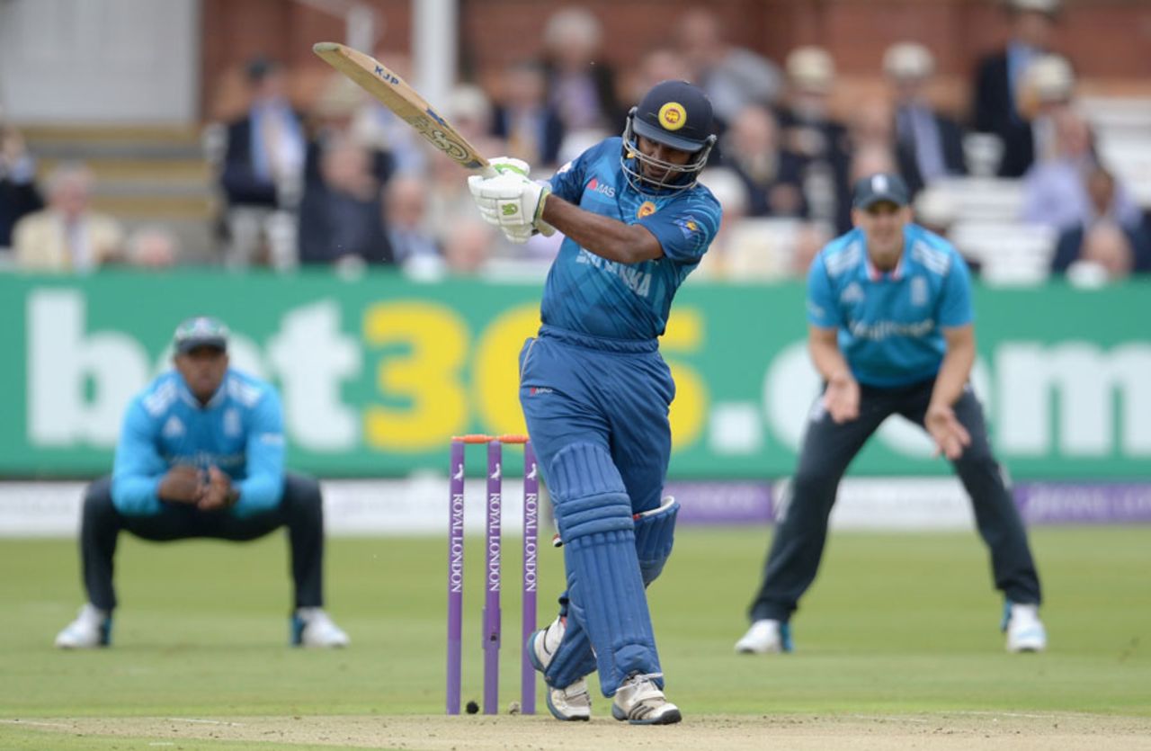 Kusal Perera got off to a rapid start, England v Sri Lanka, 4th ODI, Lord's, May 31, 2014