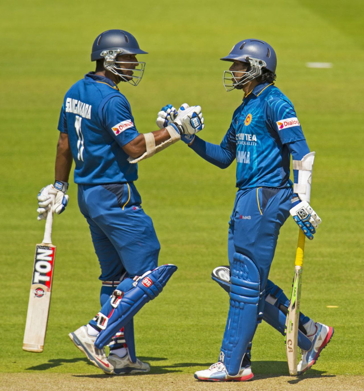 Kumar Sangakkara and Tillakaratne Dilshan put on 172 for the second wicket, England v Sri Lanka, 4th ODI, Lord's, May 31, 2014