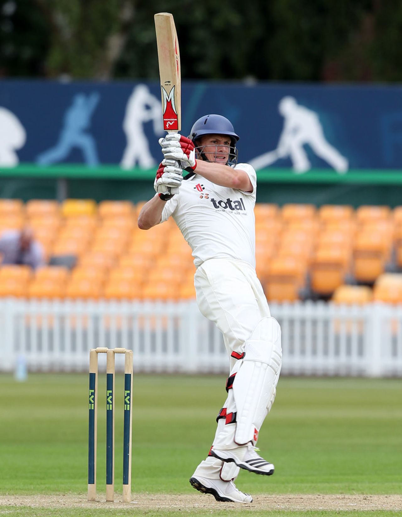 Will Gidman made a useful half-century, Leicestershire v Gloucestershire, County Championship, Division Two, Grace Road, 2nd day, June 3, 2014