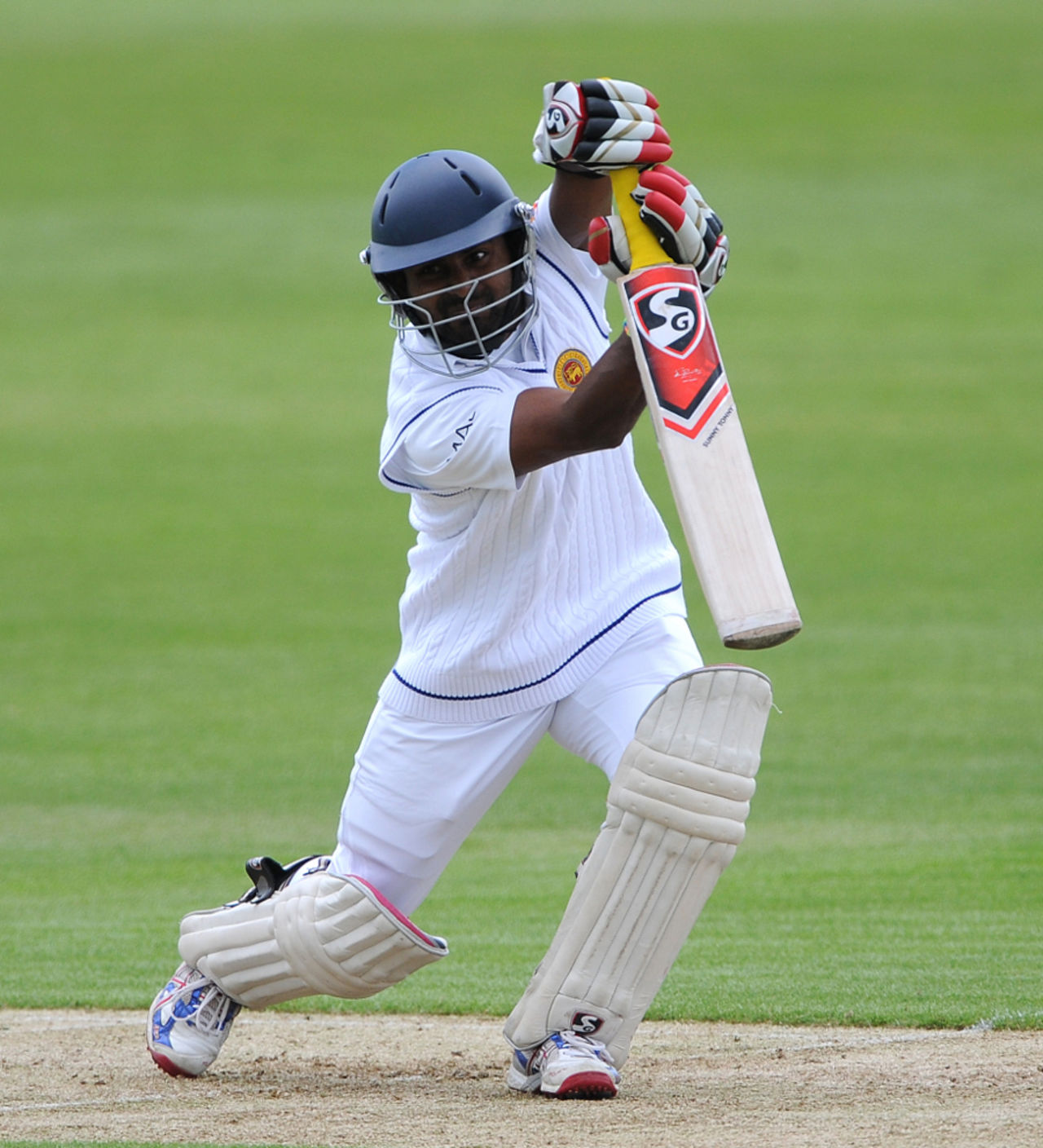 Kaushal Silva played a compact innings, Northamptonshire v Sri Lankans, Tour match, Wantage Road, 1st day, June 5, 2014